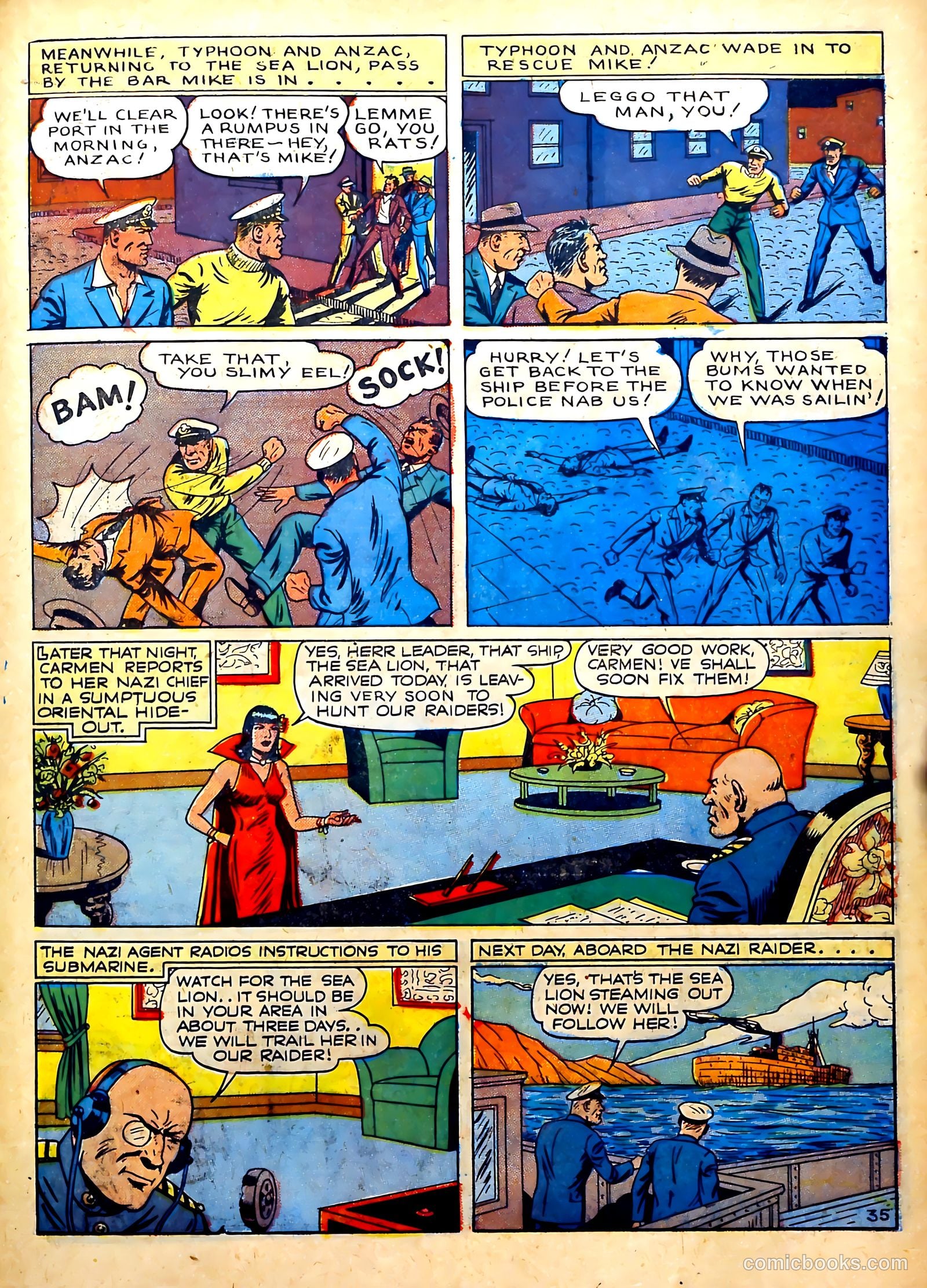 Captain Courageous Comics #6 (1942) — page 38 of 69