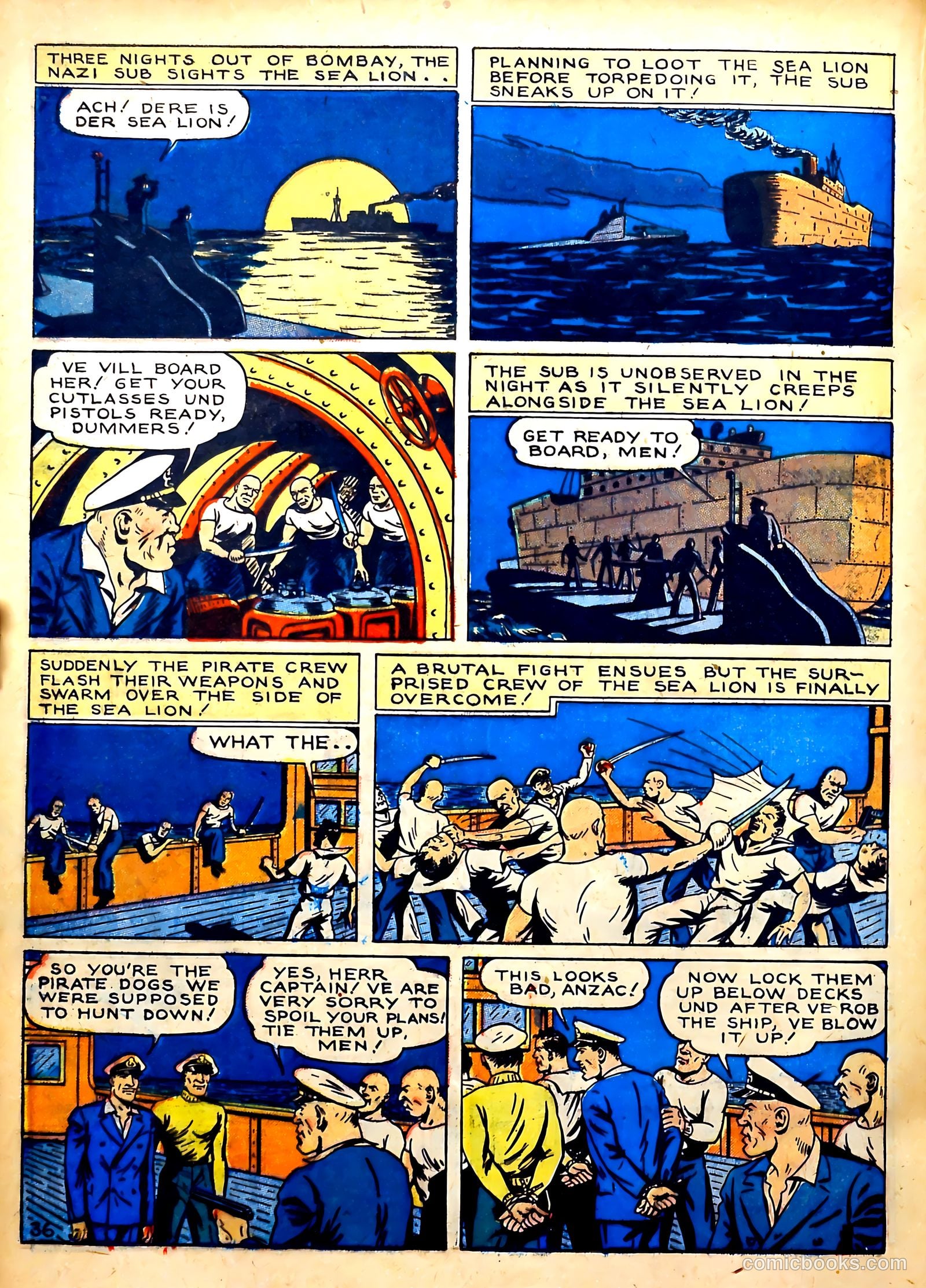 Captain Courageous Comics #6 (1942) — page 39 of 69