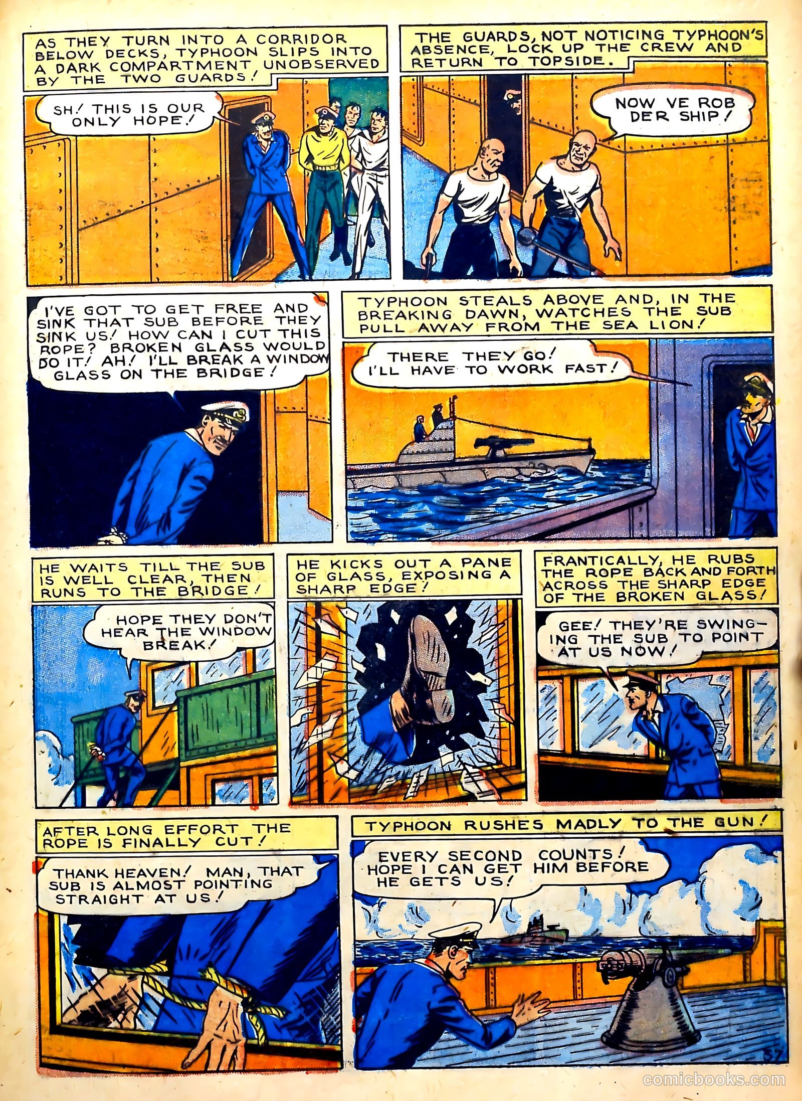 Captain Courageous Comics #6 (1942) — page 40 of 69