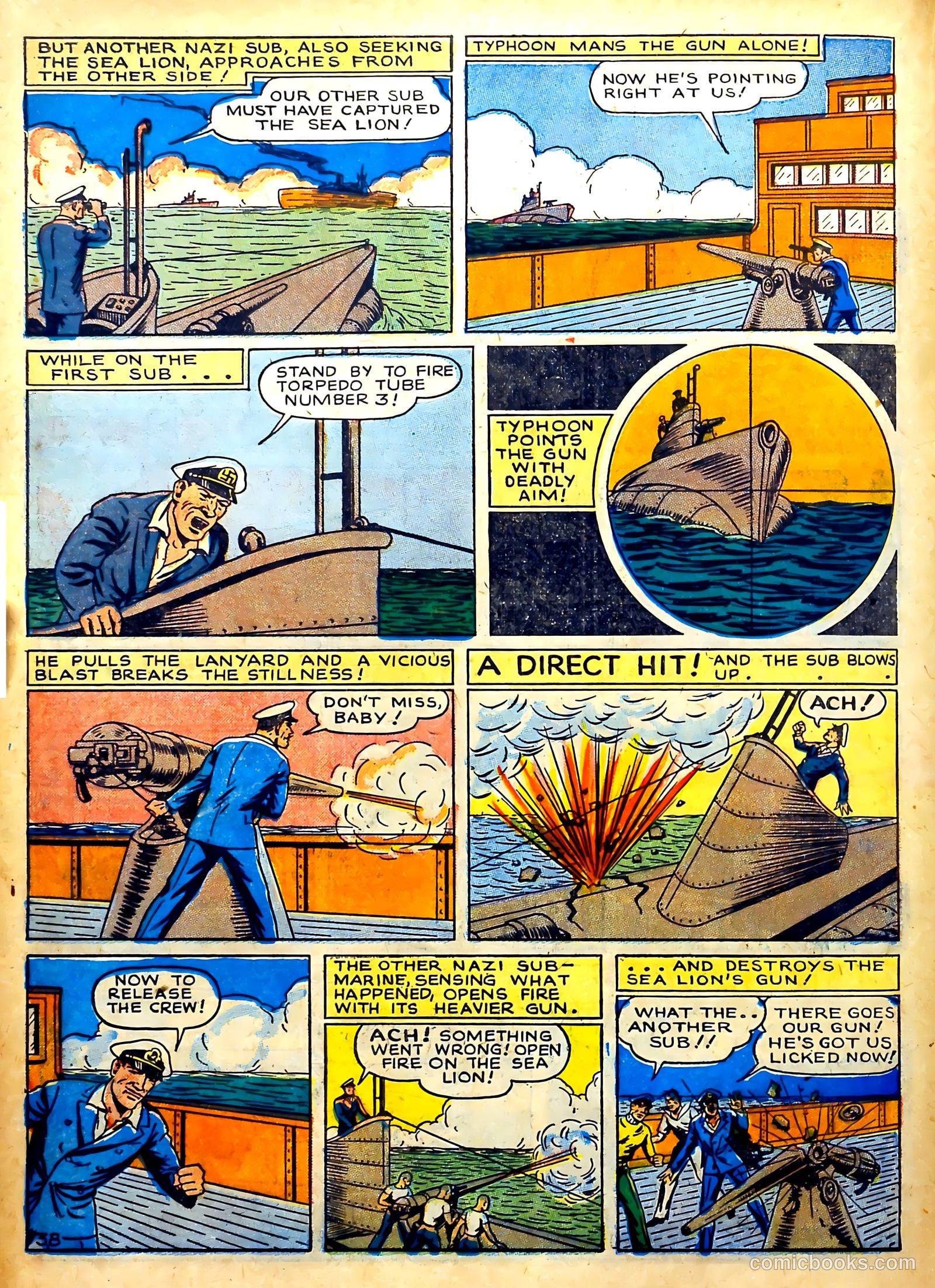 Captain Courageous Comics #6 (1942) — page 41 of 69