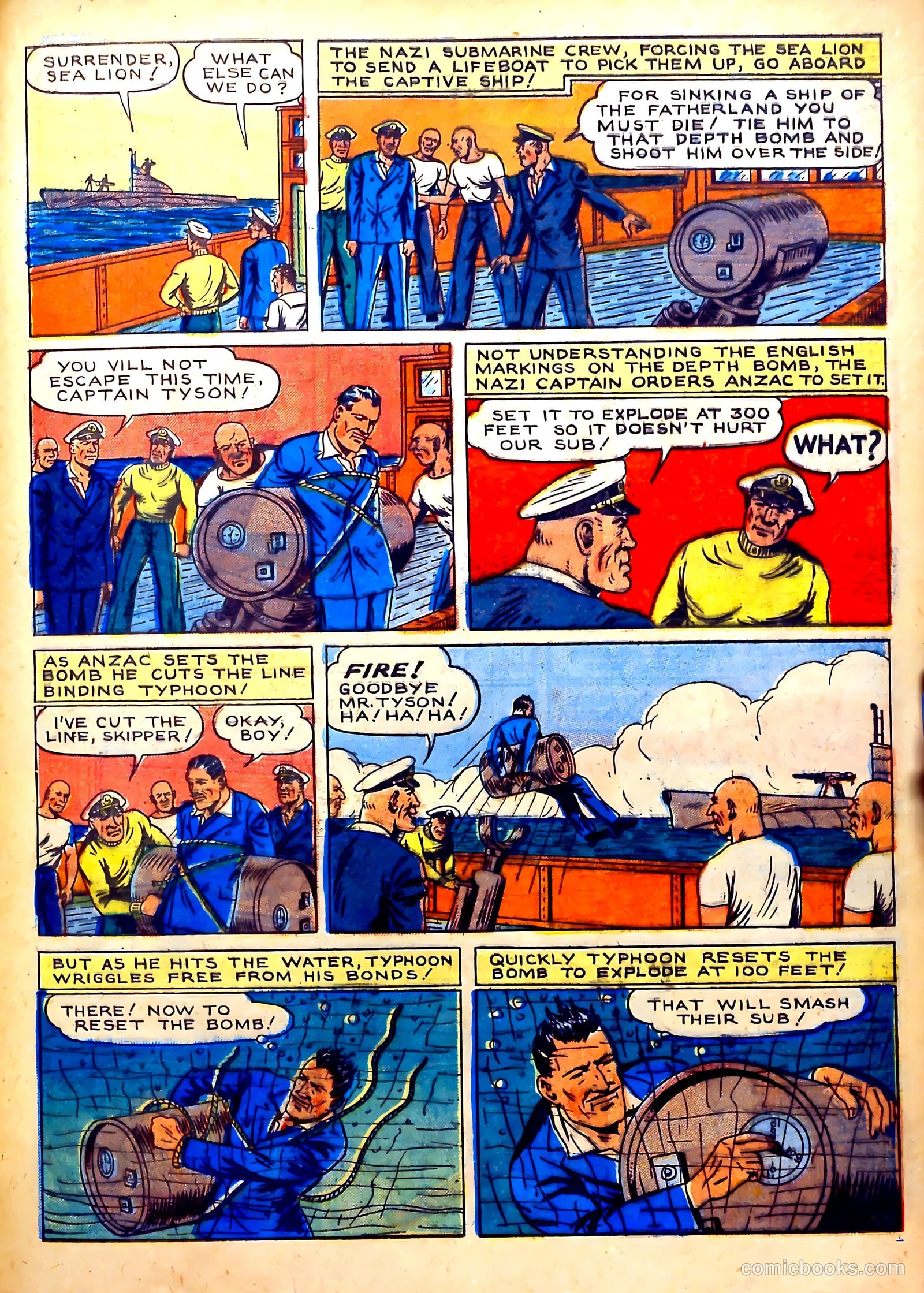 Captain Courageous Comics #6 (1942) — page 42 of 69