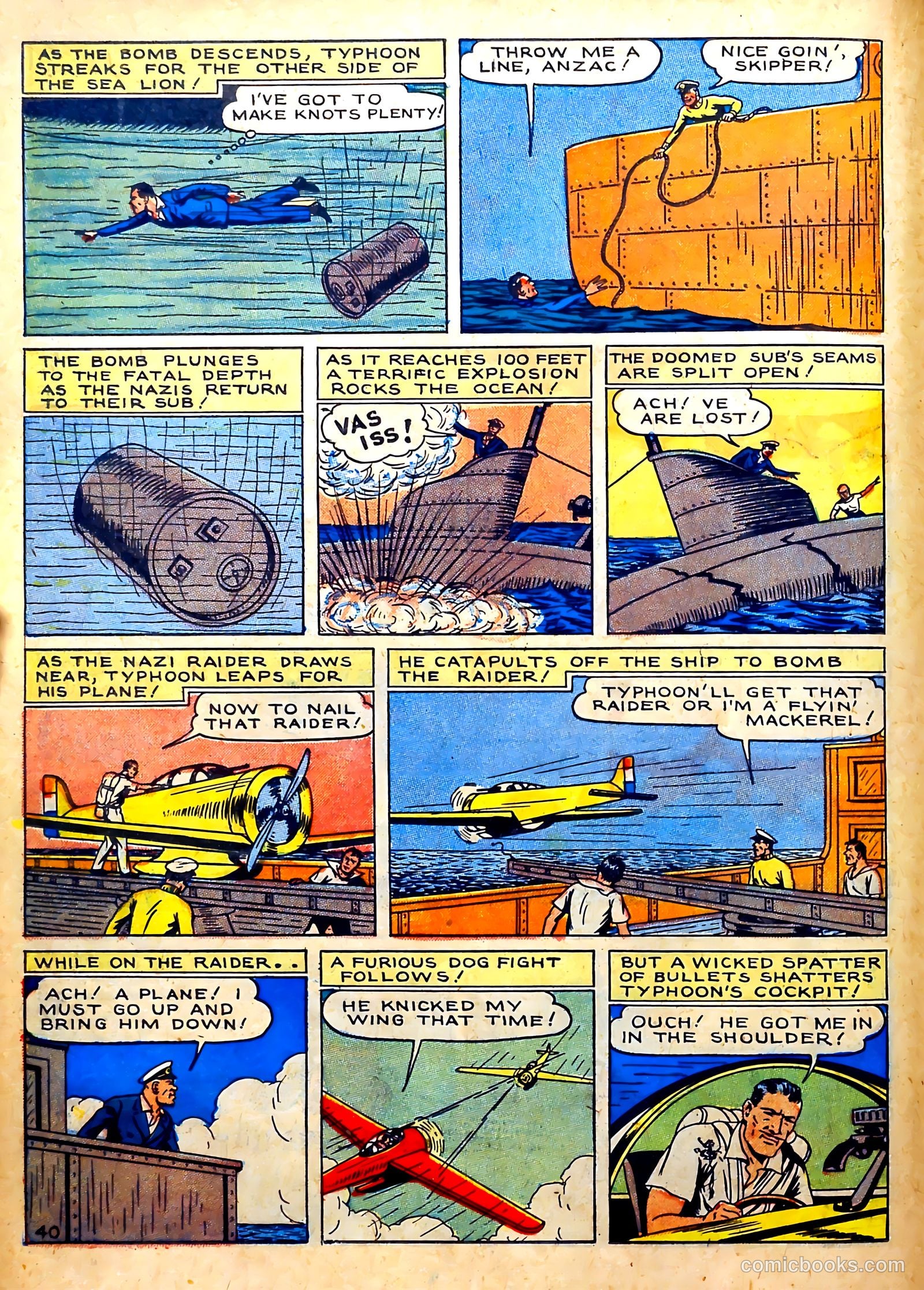 Captain Courageous Comics #6 (1942) — page 43 of 69