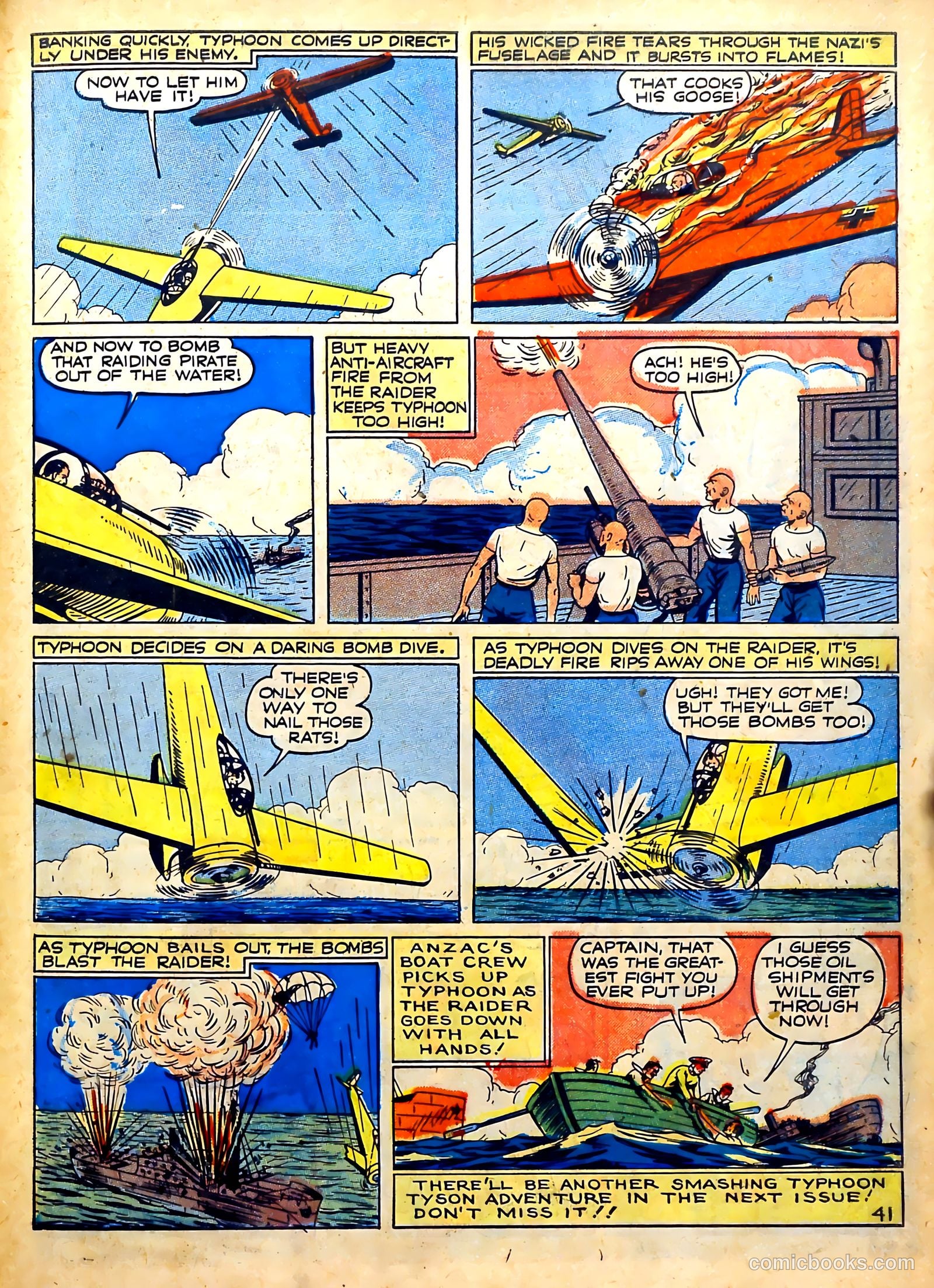 Captain Courageous Comics #6 (1942) — page 44 of 69