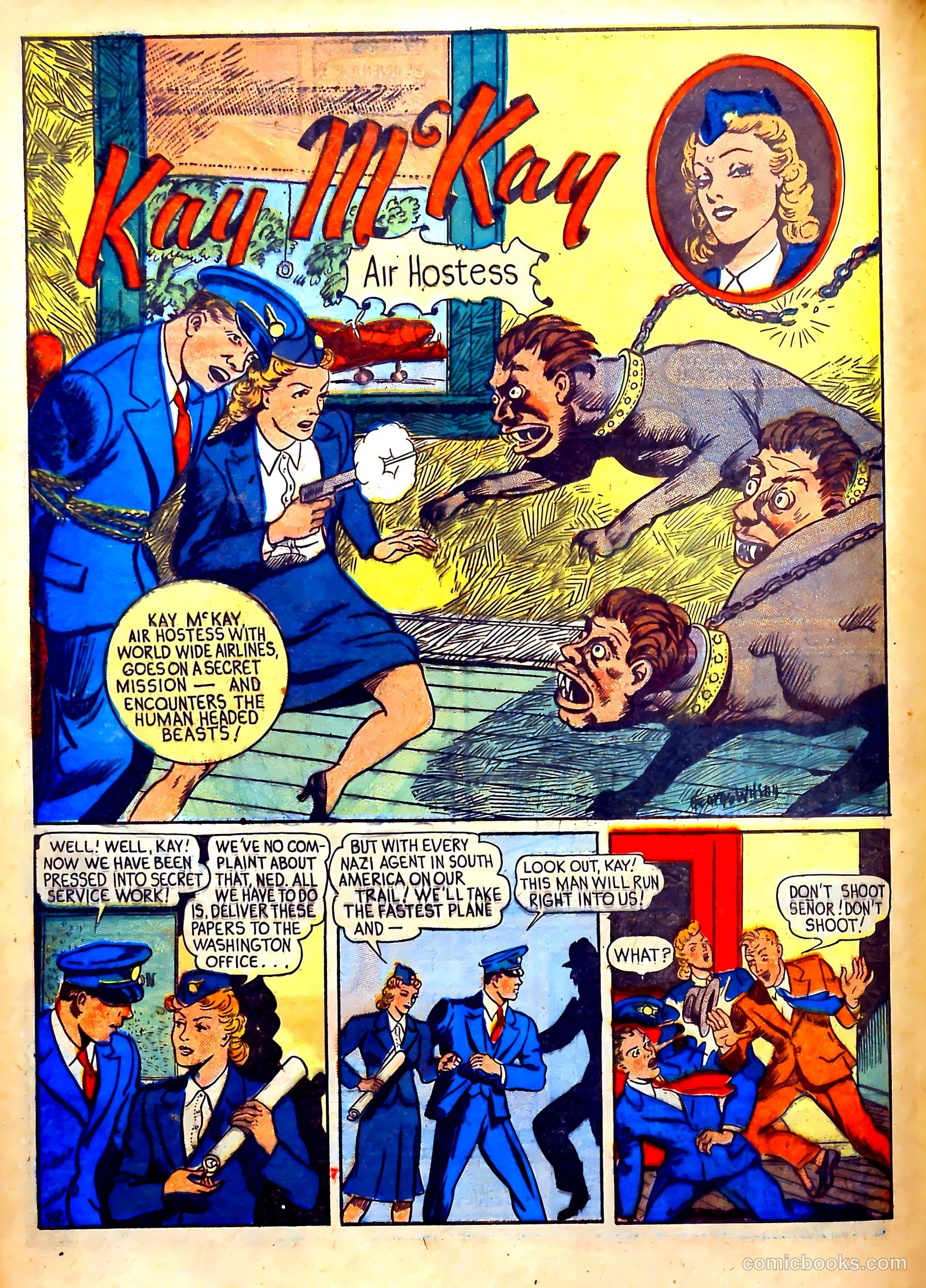 Captain Courageous Comics #6 (1942) — page 45 of 69