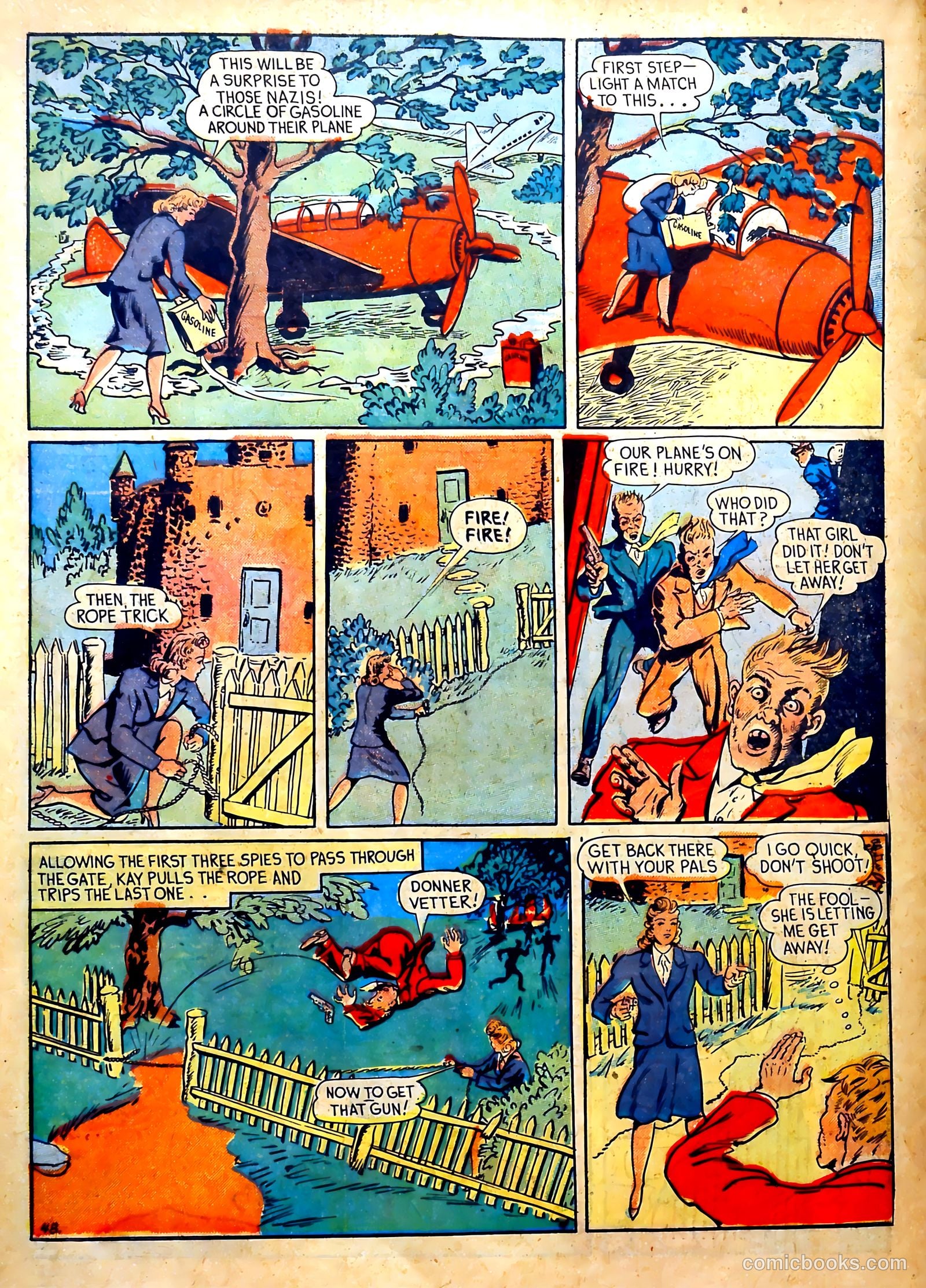 Captain Courageous Comics #6 (1942) — page 51 of 69