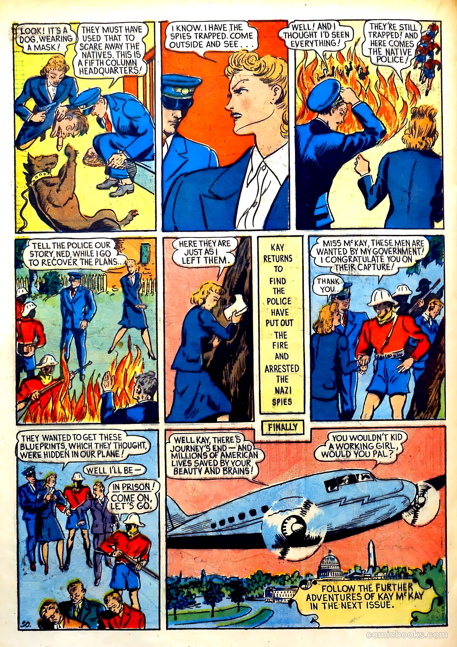Captain Courageous Comics #6 (1942) — page 53 of 69