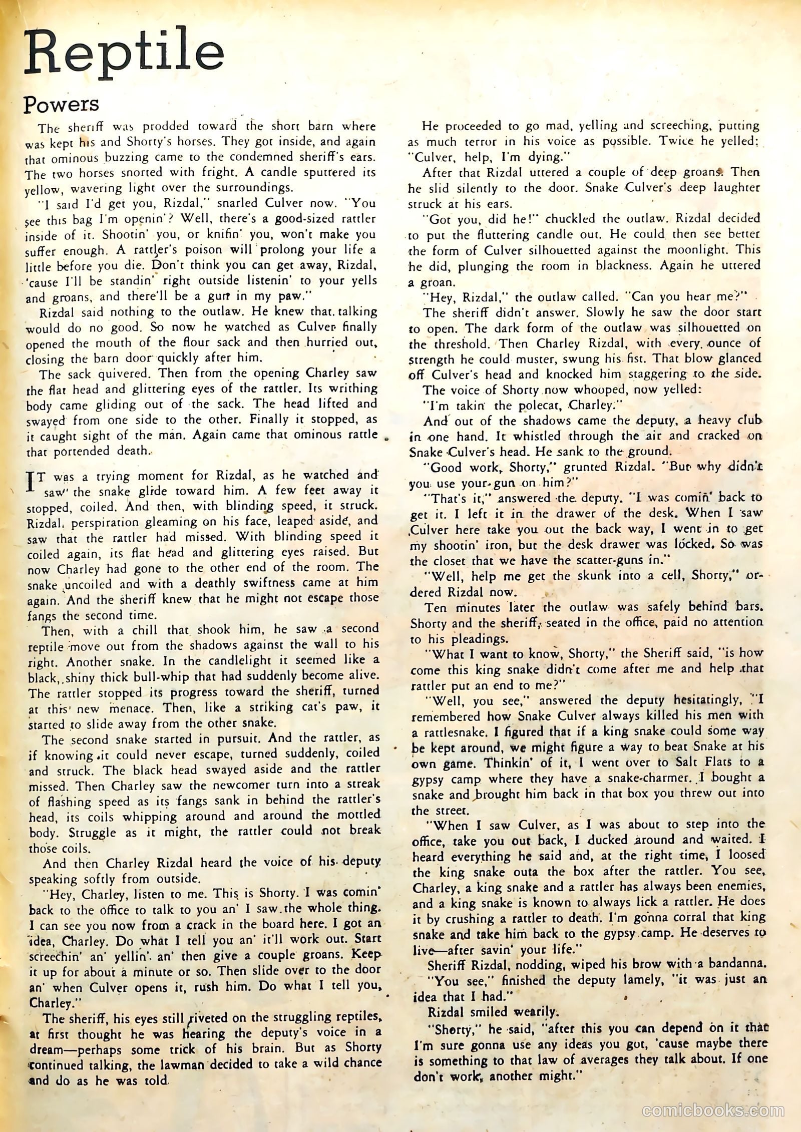 Captain Courageous Comics #6 (1942) — page 56 of 69