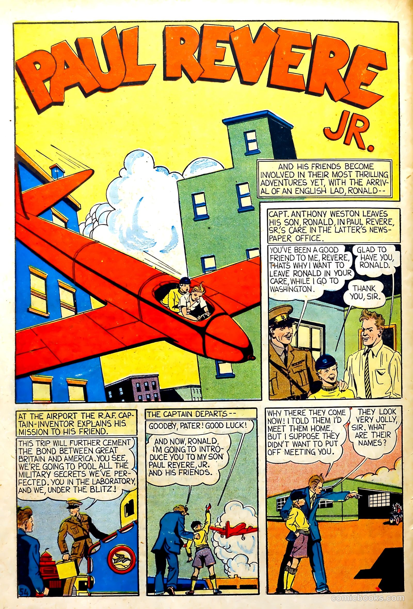 Captain Courageous Comics #6 (1942) — page 57 of 69