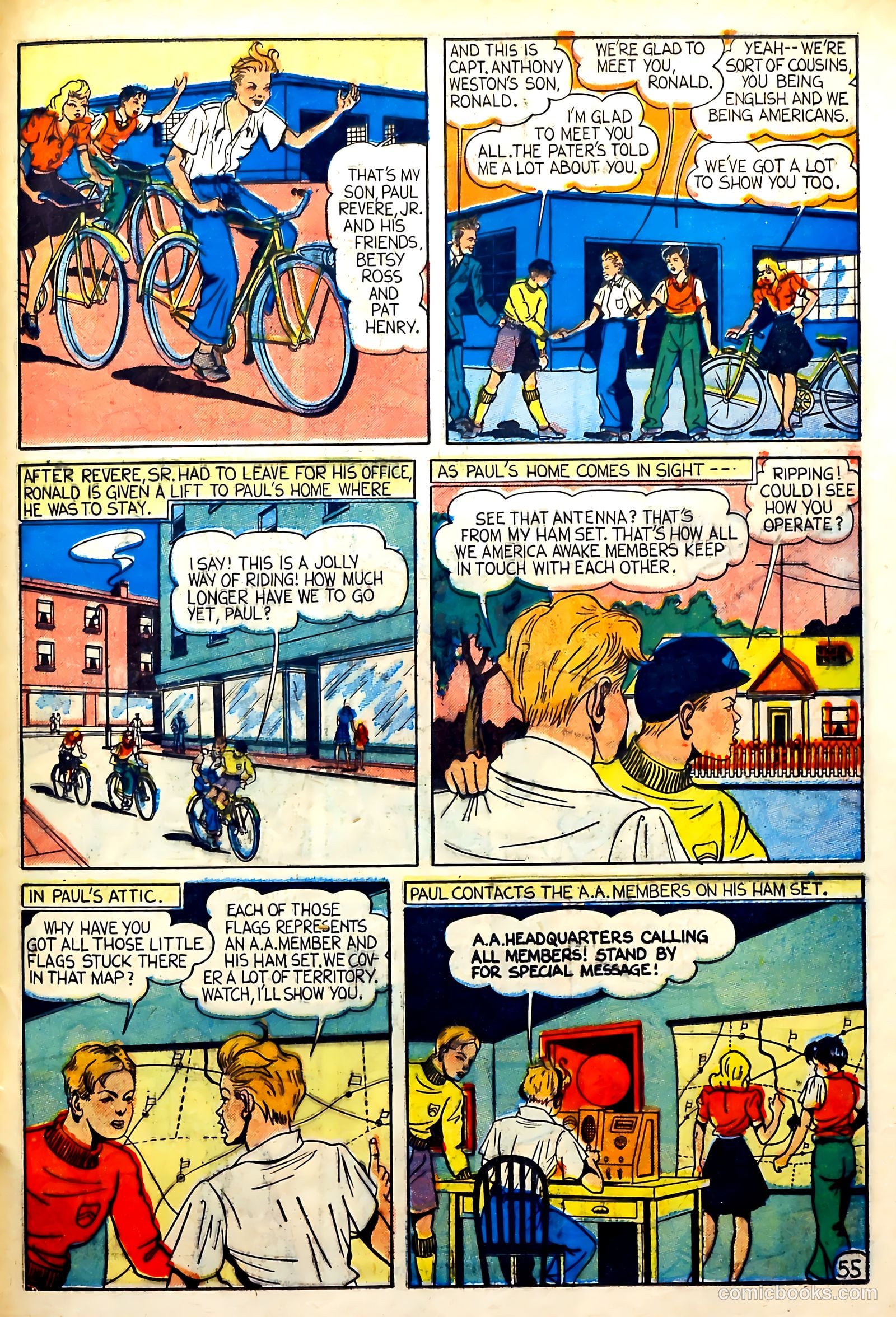 Captain Courageous Comics #6 (1942) — page 58 of 69
