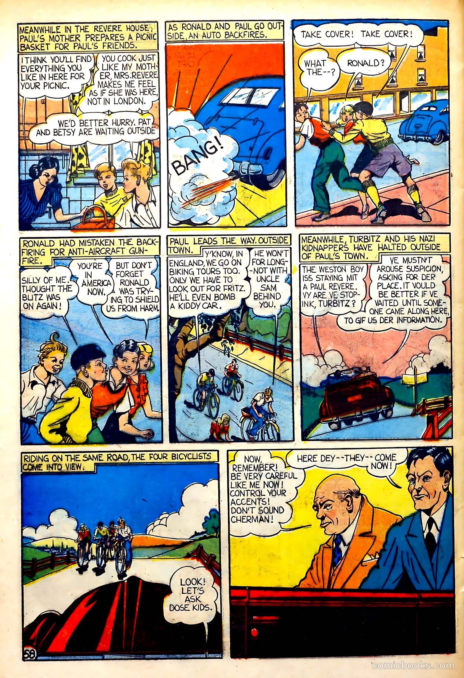 Captain Courageous Comics #6 (1942) — page 61 of 69
