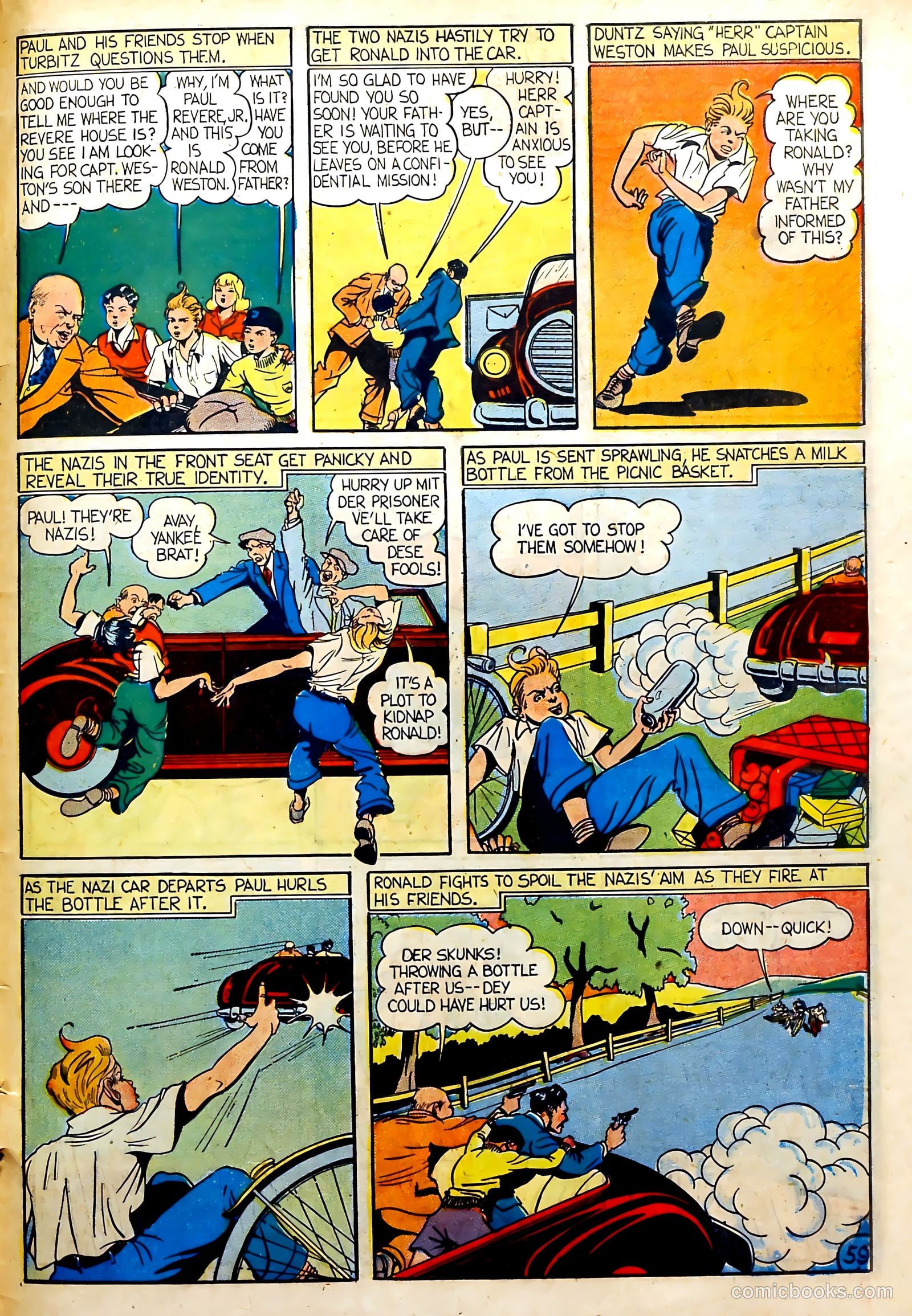 Captain Courageous Comics #6 (1942) — page 62 of 69