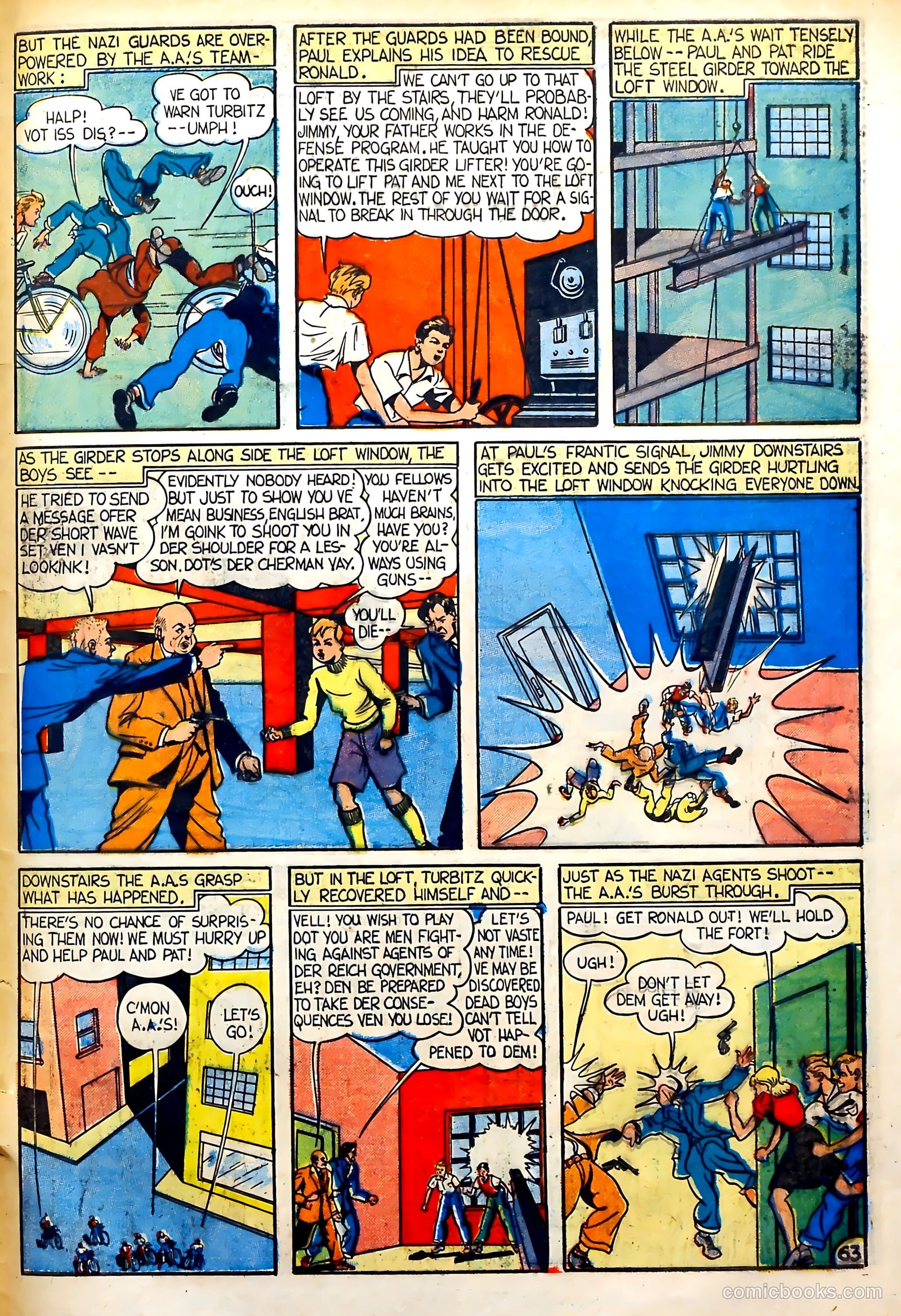 Captain Courageous Comics #6 (1942) — page 66 of 69