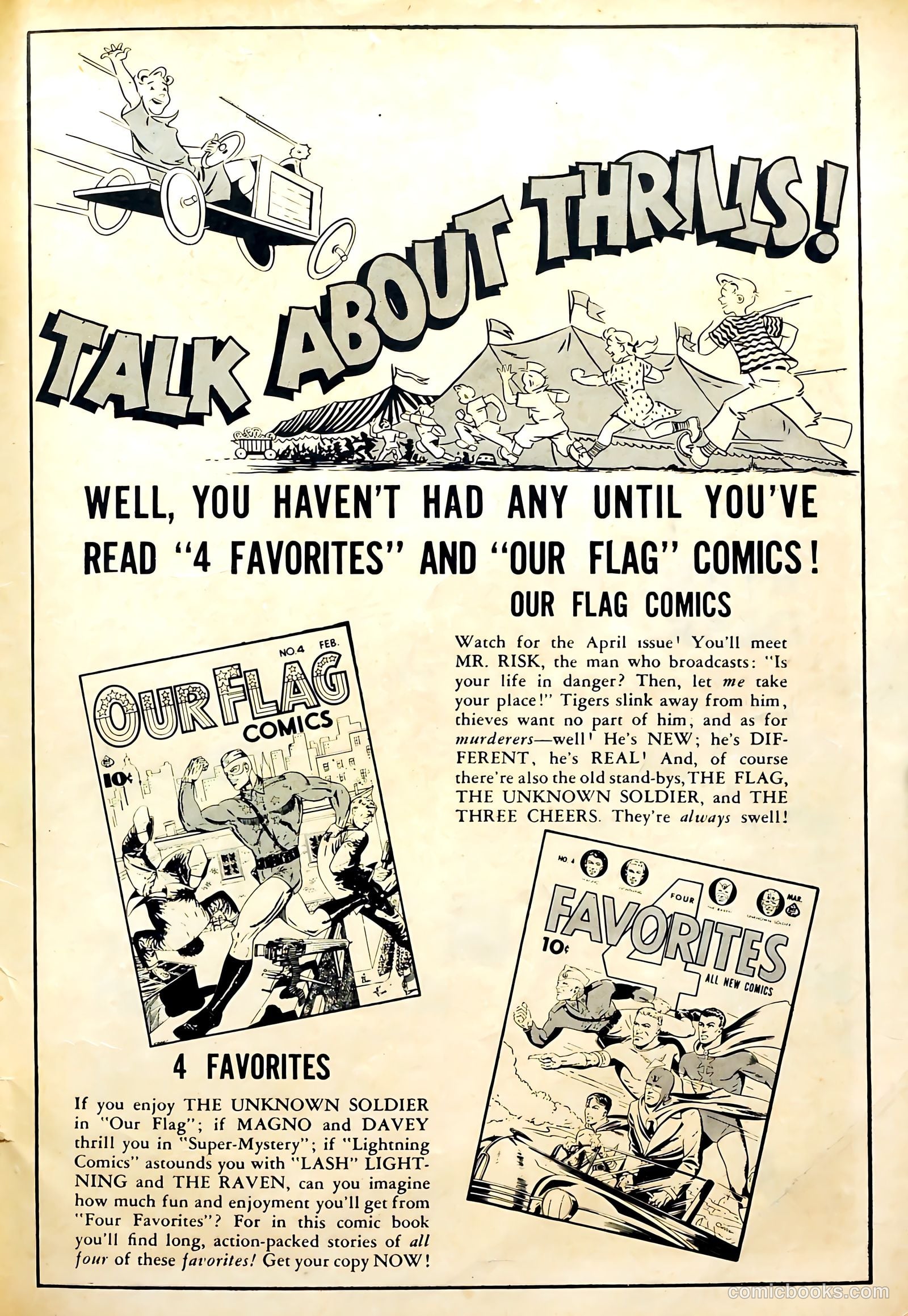 Captain Courageous Comics #6 (1942) — page 68 of 69