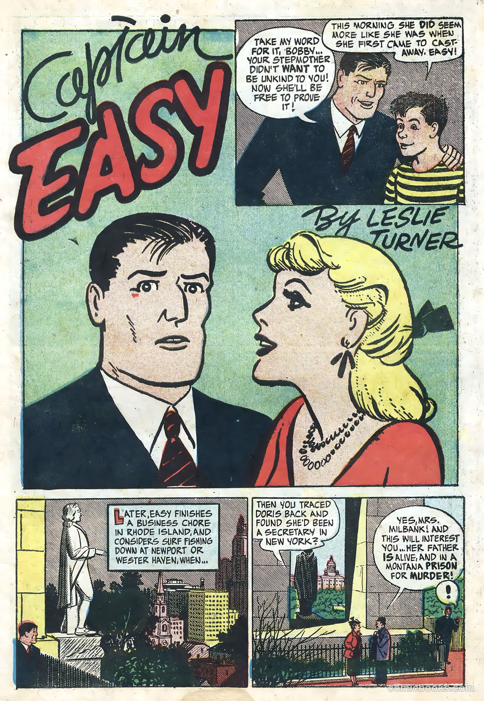 Captain Easy #1 (1956) — page 3 of 36