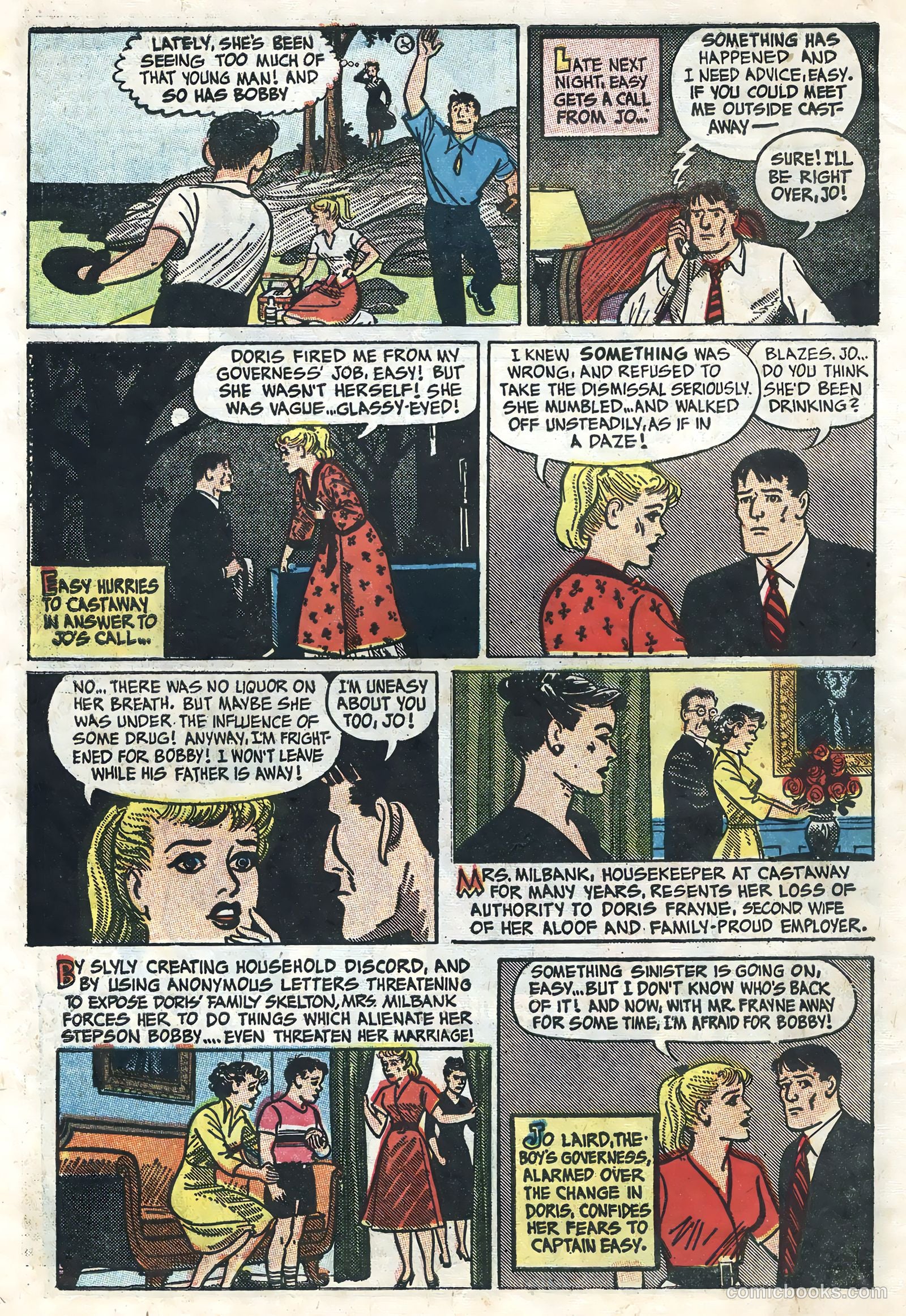 Captain Easy #1 (1956) — page 10 of 36