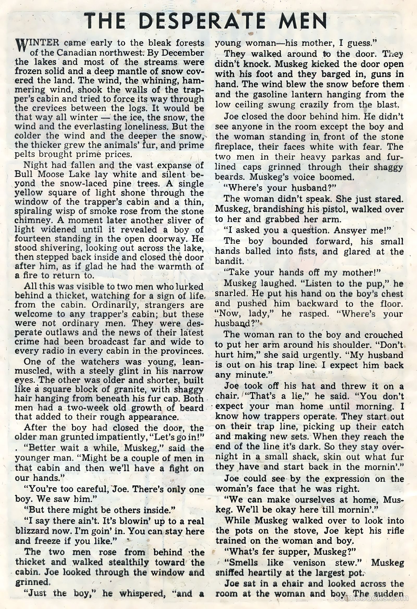 Captain Easy #1 (1956) — page 28 of 36