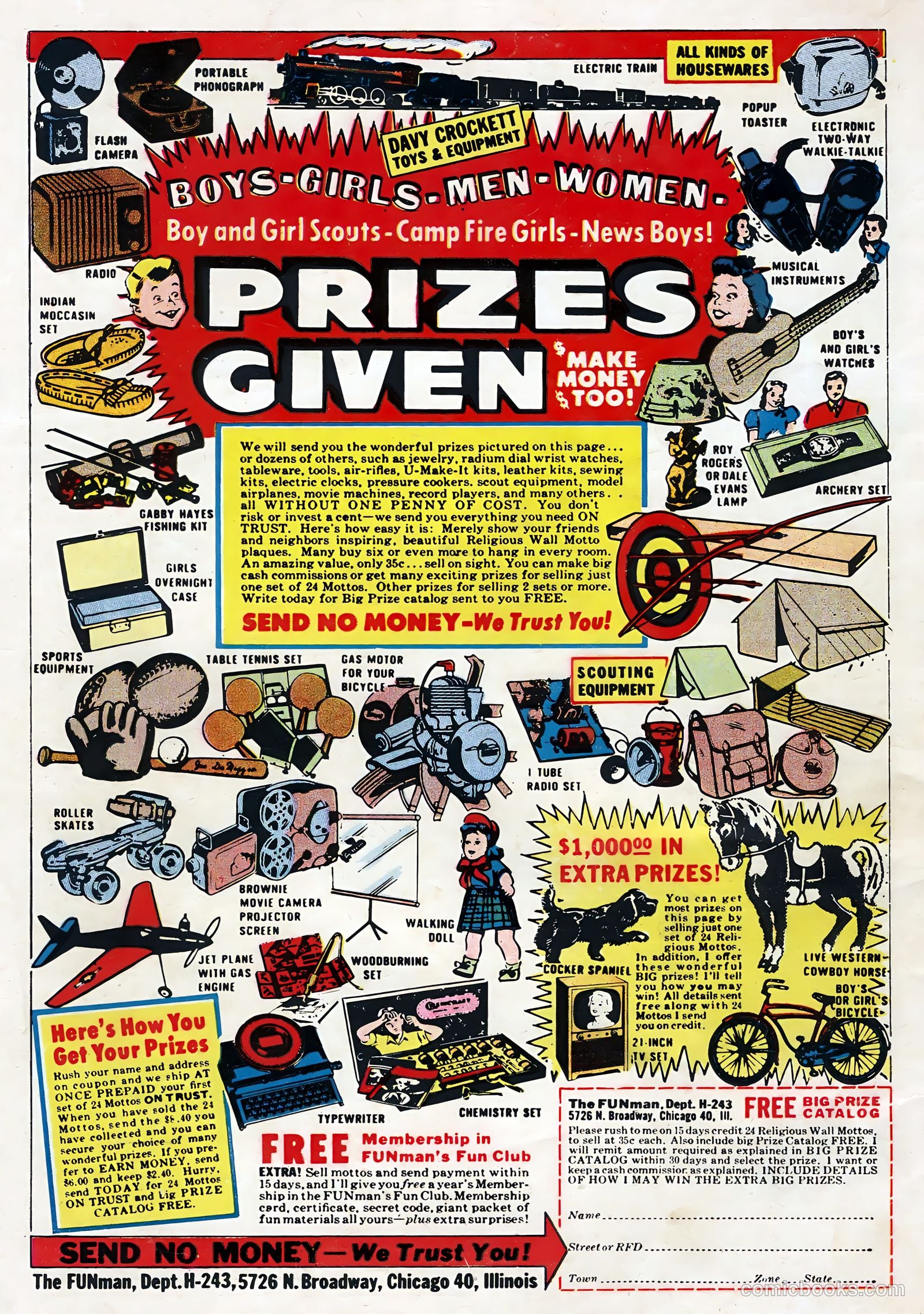 Captain Easy #1 (1956) — page 36 of 36