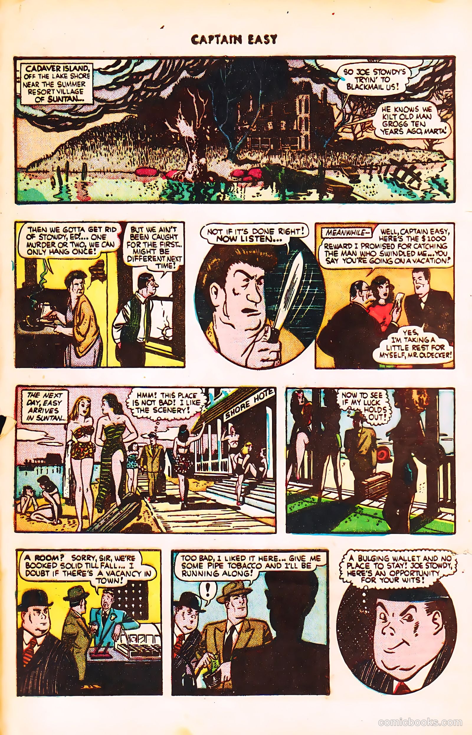 Captain Easy #10 (1947) — page 5 of 53
