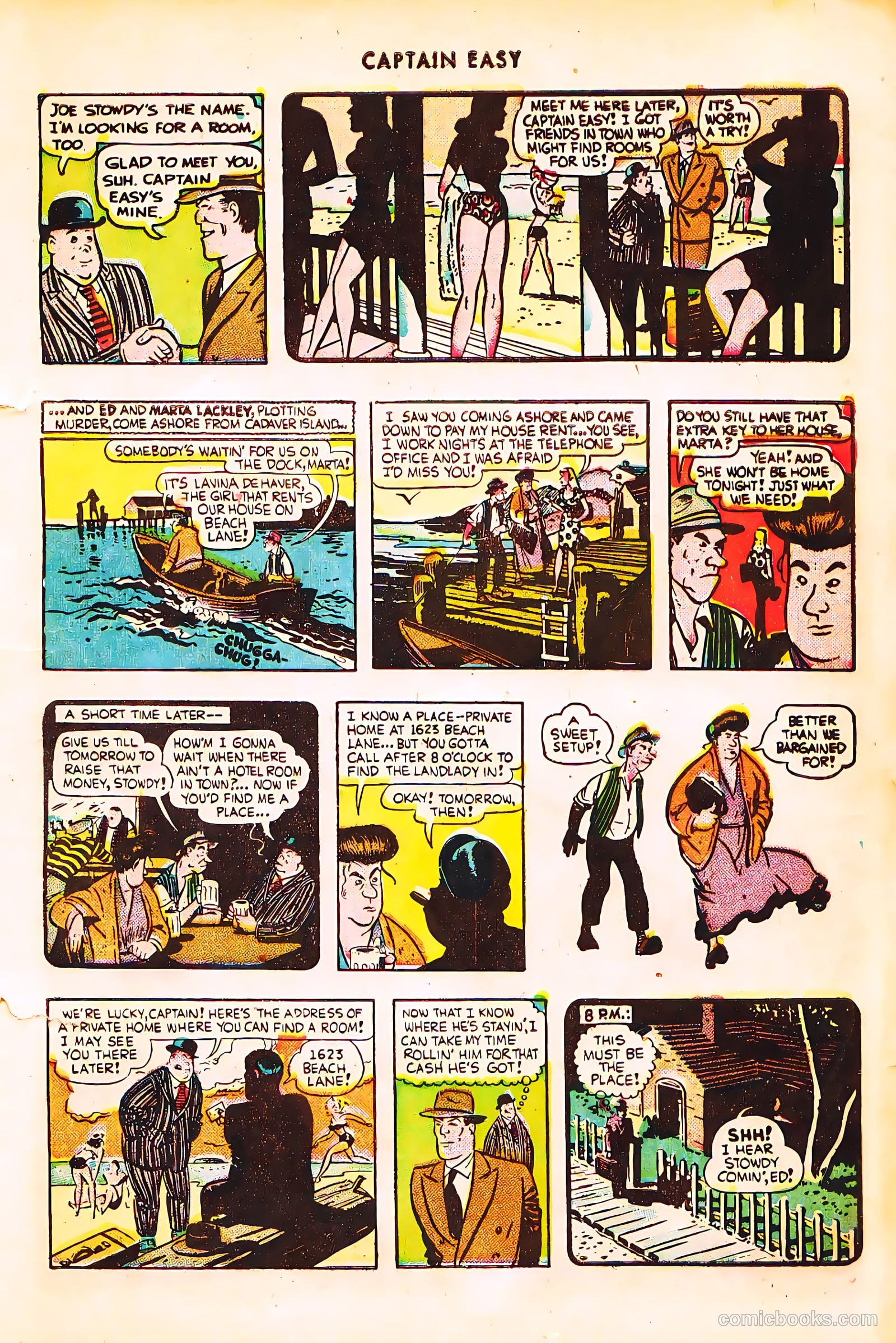Captain Easy #10 (1947) — page 6 of 53