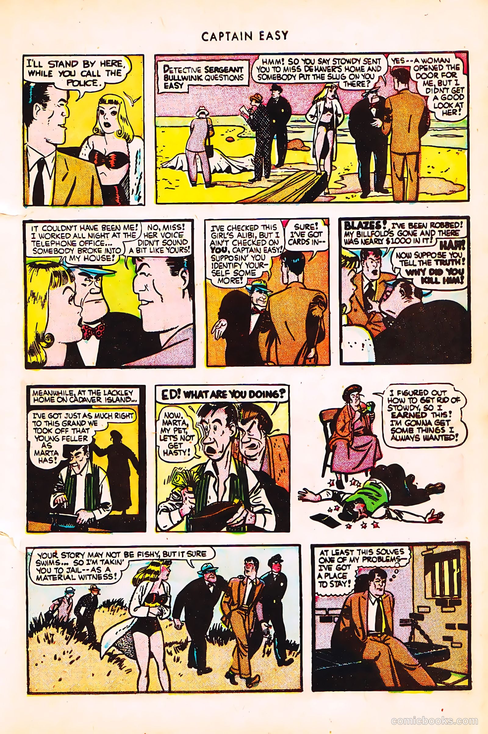 Captain Easy #10 (1947) — page 8 of 53