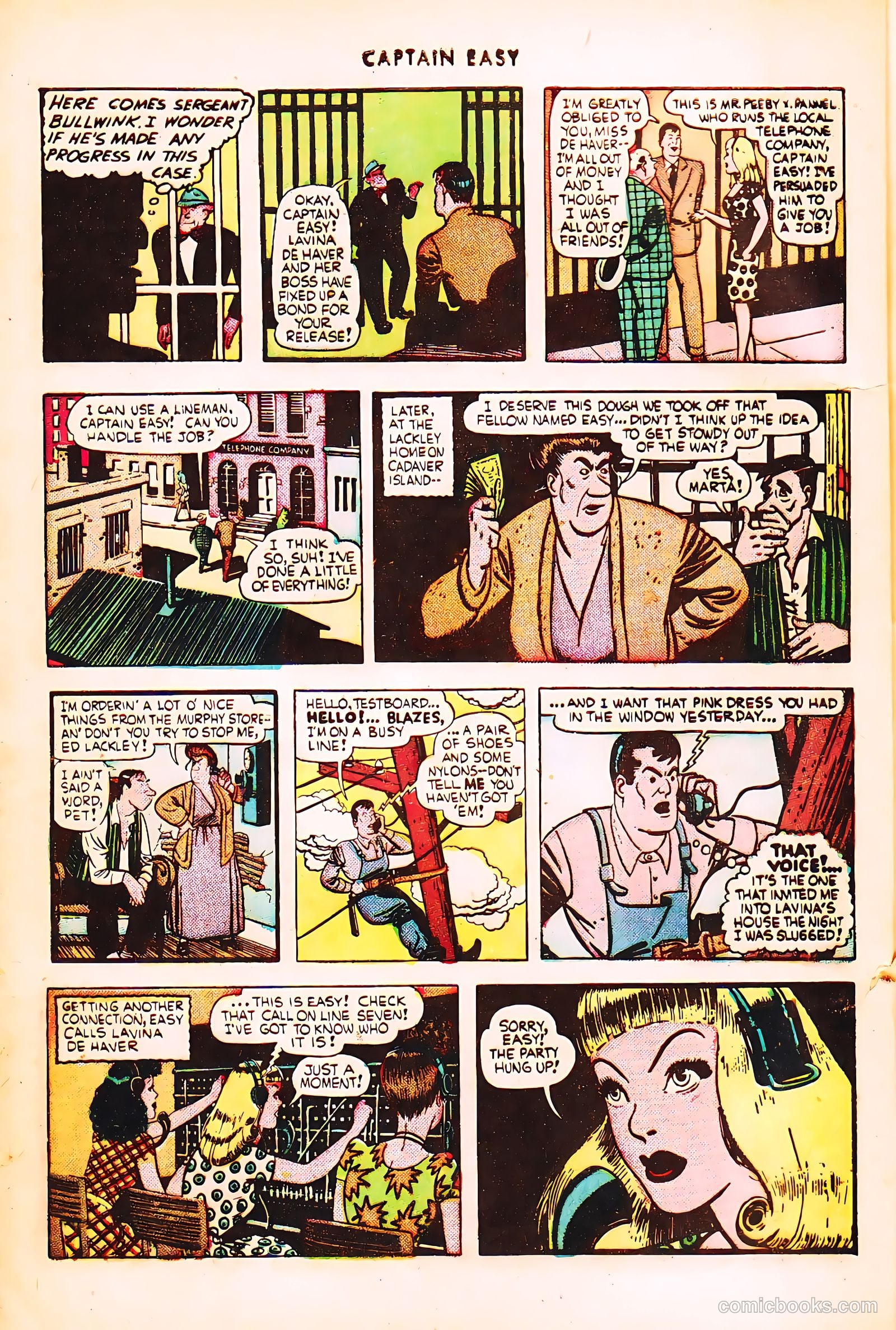 Captain Easy #10 (1947) — page 9 of 53