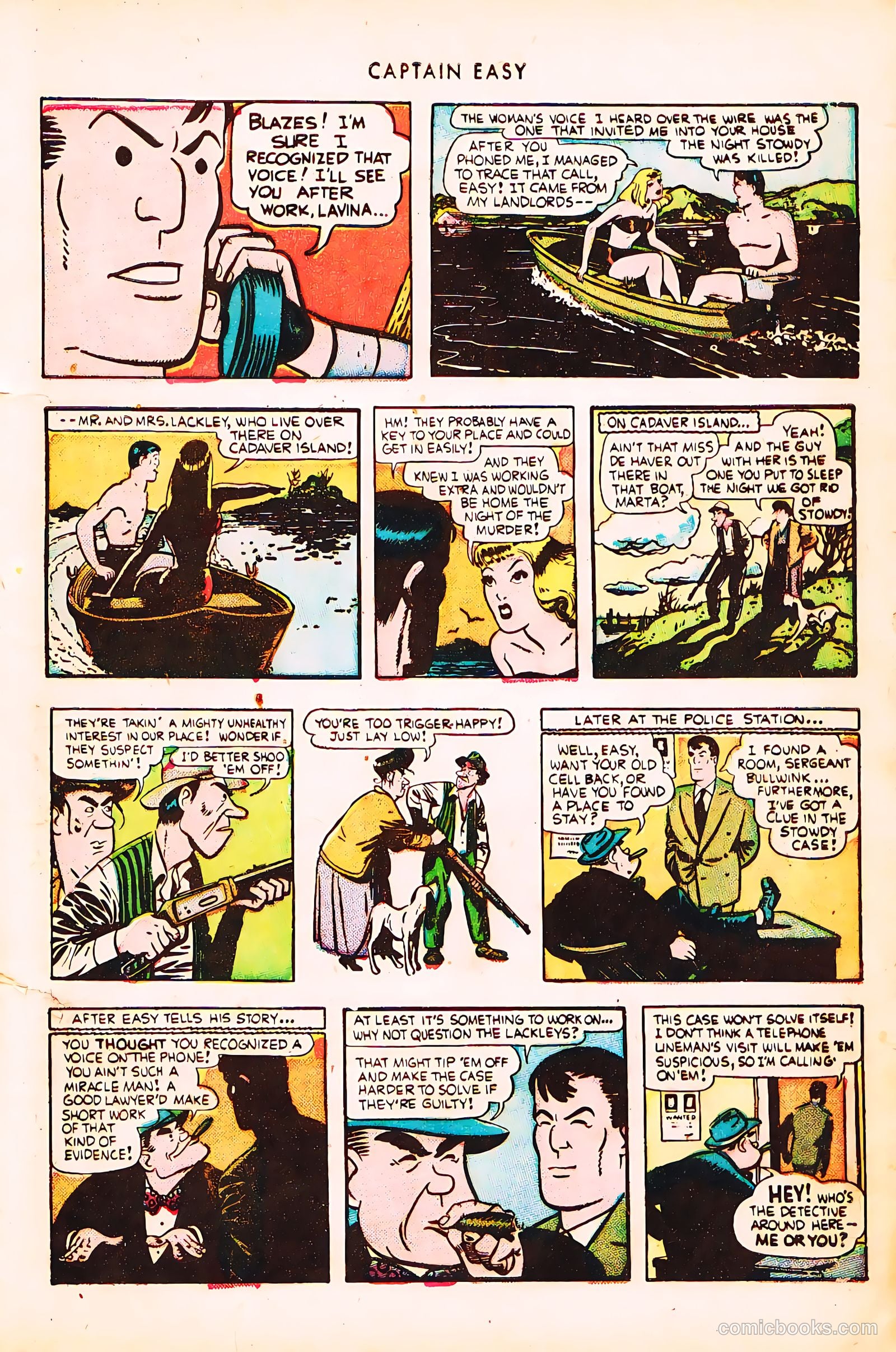 Captain Easy #10 (1947) — page 10 of 53