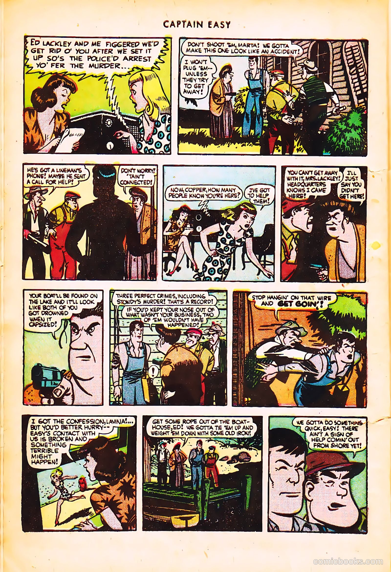 Captain Easy #10 (1947) — page 13 of 53