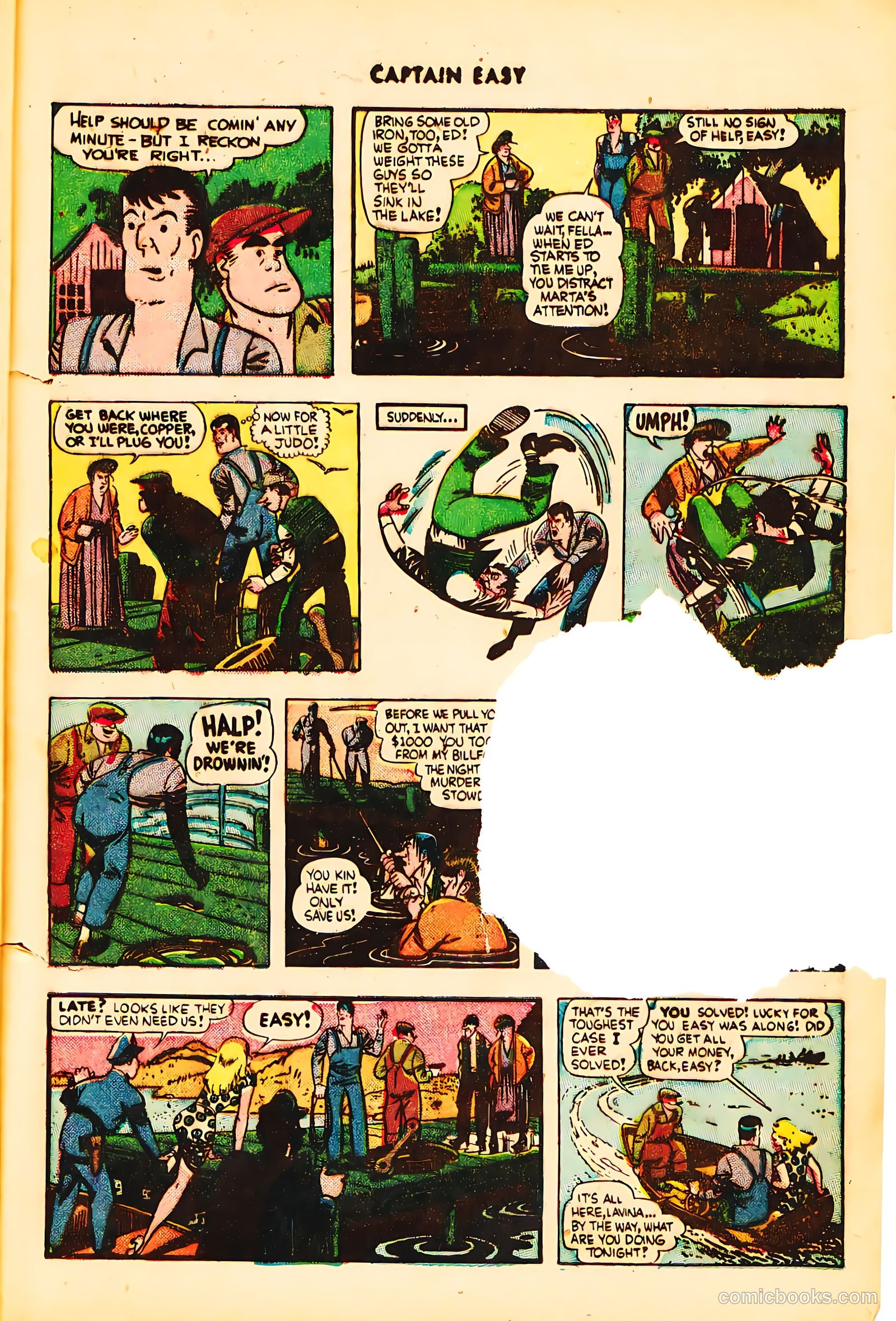 Captain Easy #10 (1947) — page 14 of 53