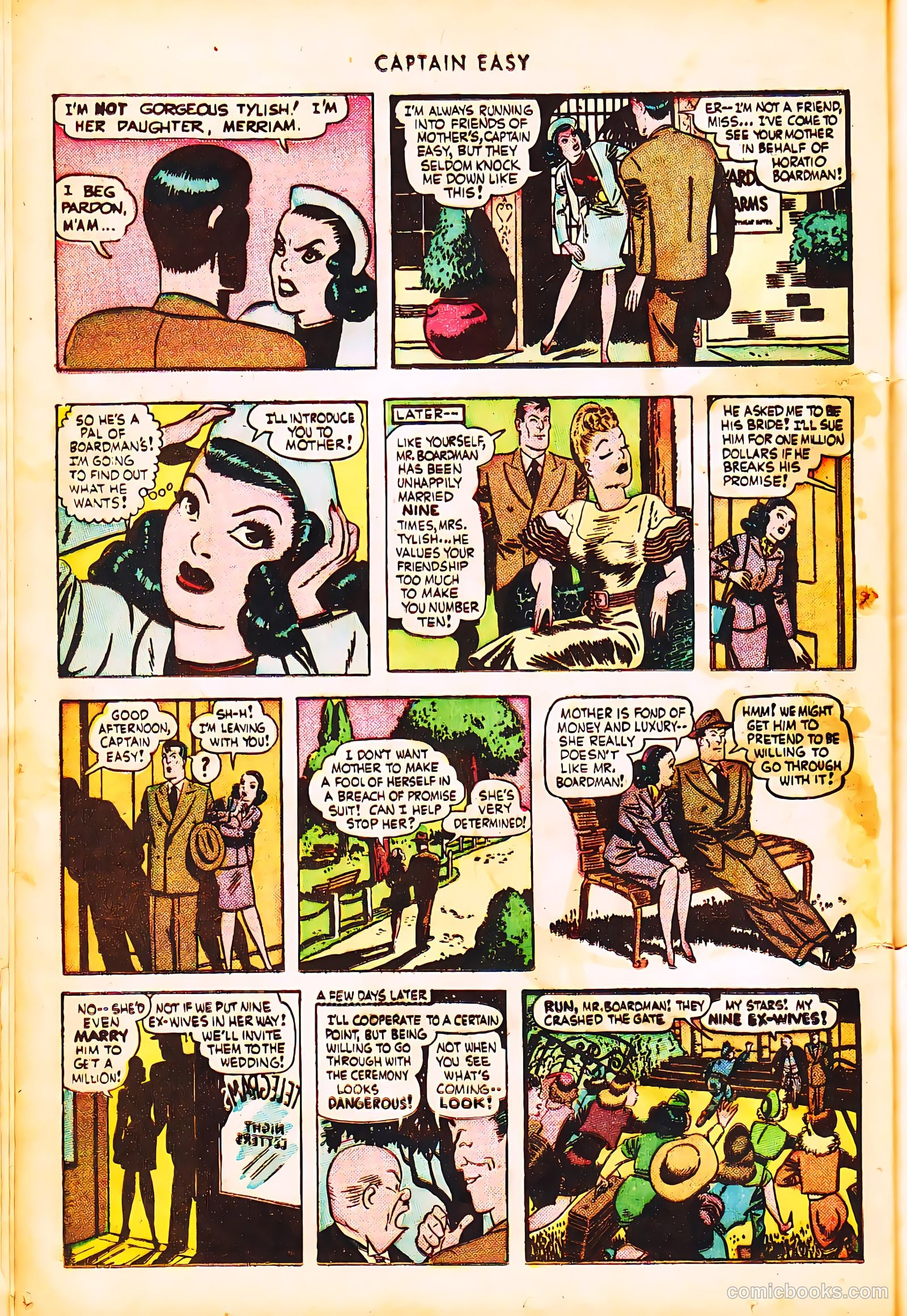 Captain Easy #10 (1947) — page 19 of 53