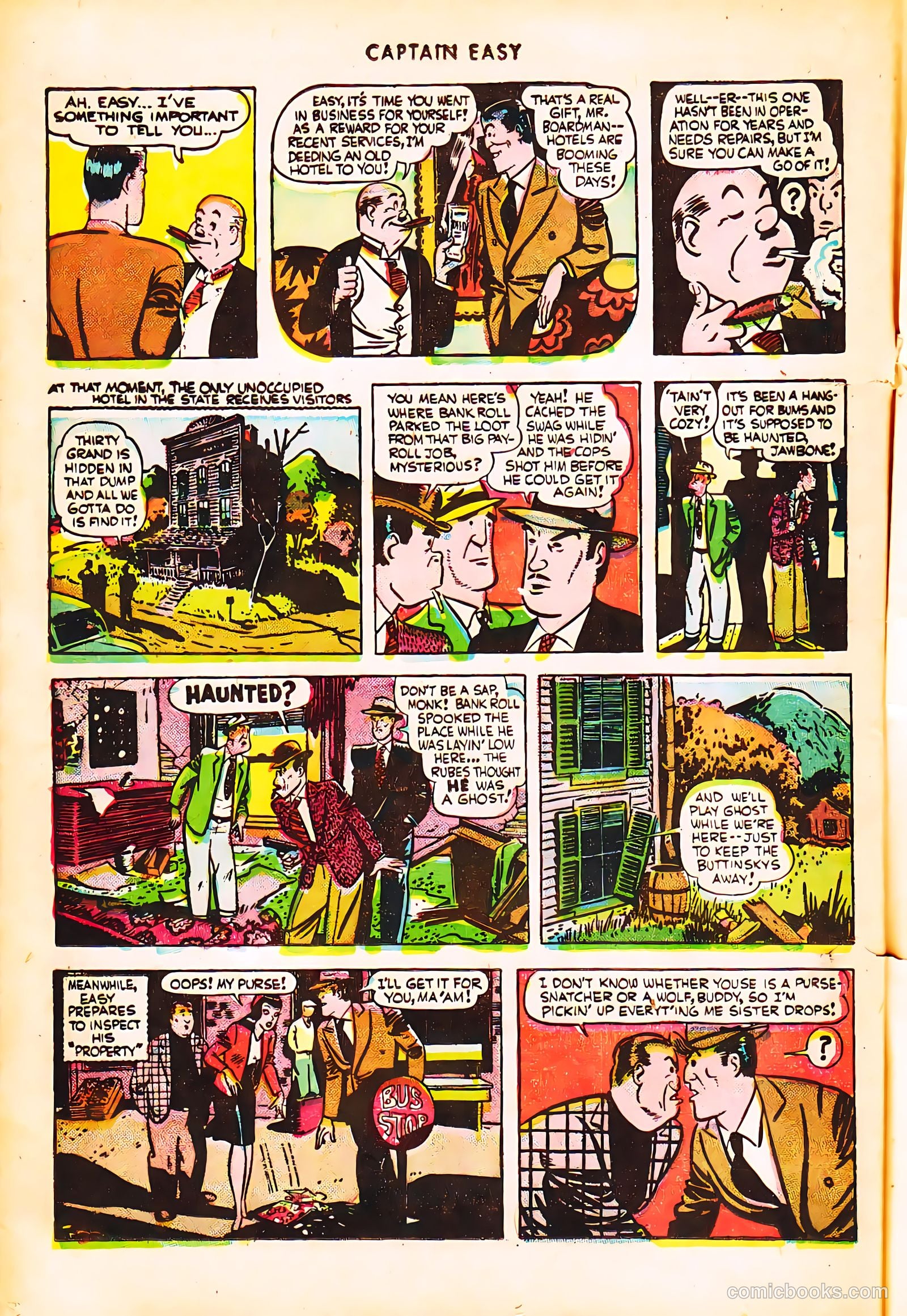 Captain Easy #10 (1947) — page 25 of 53