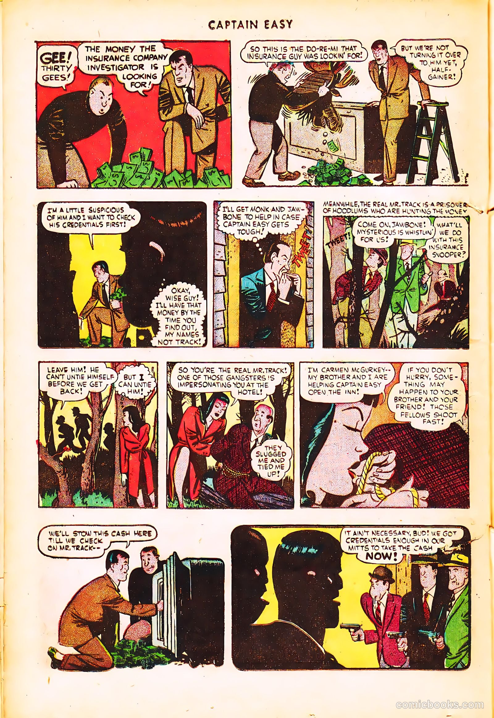Captain Easy #10 (1947) — page 31 of 53