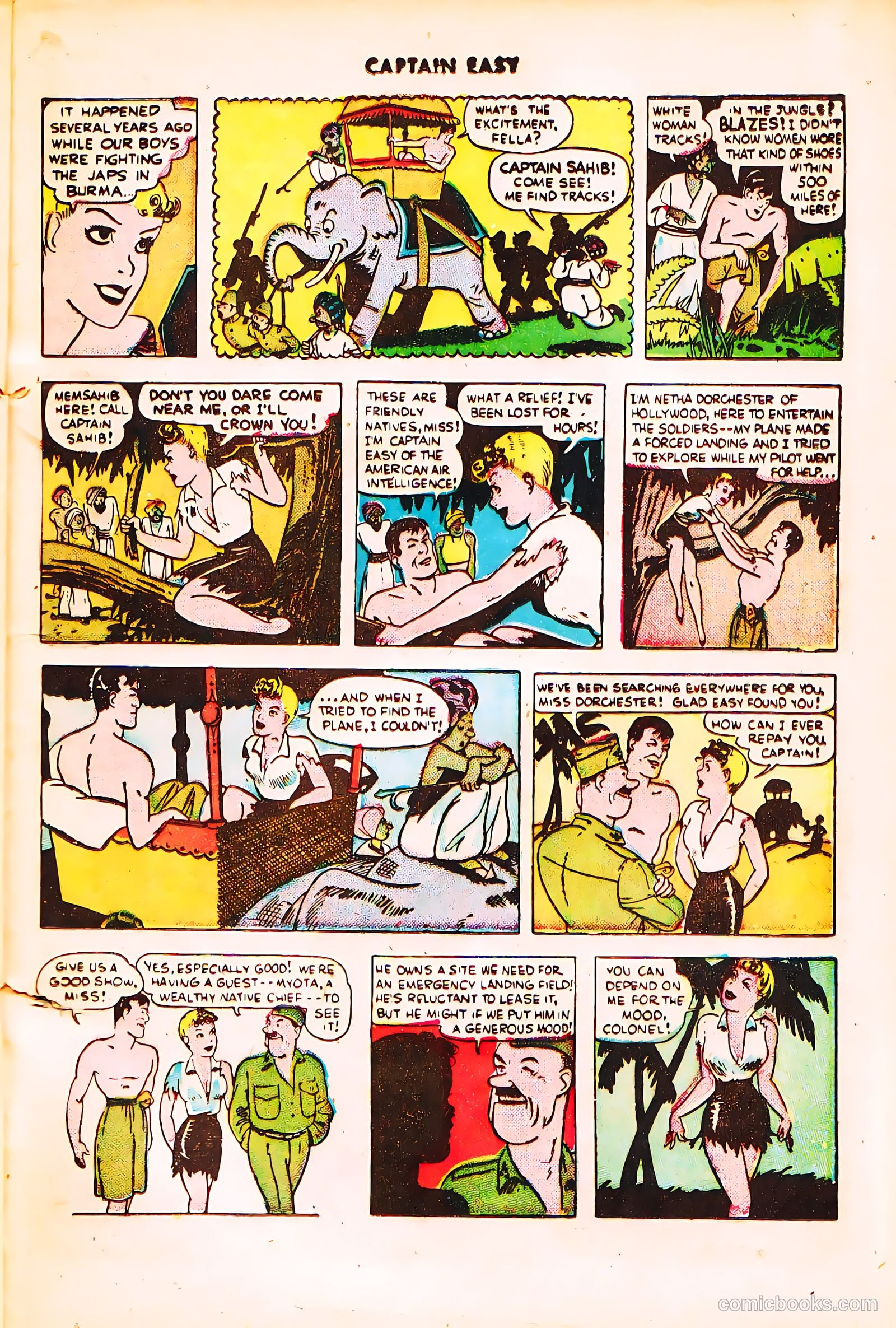 Captain Easy #10 (1947) — page 34 of 53