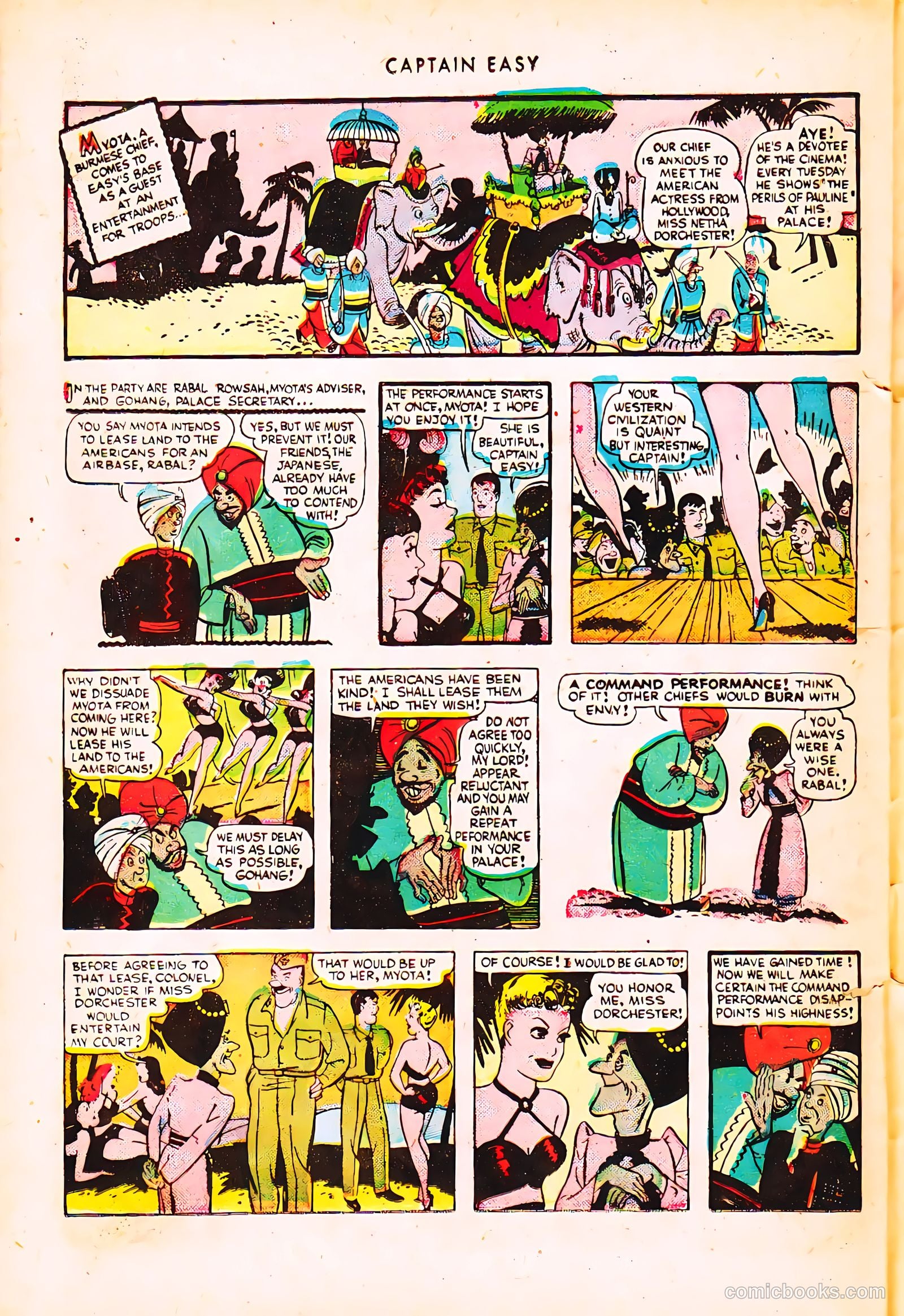 Captain Easy #10 (1947) — page 35 of 53