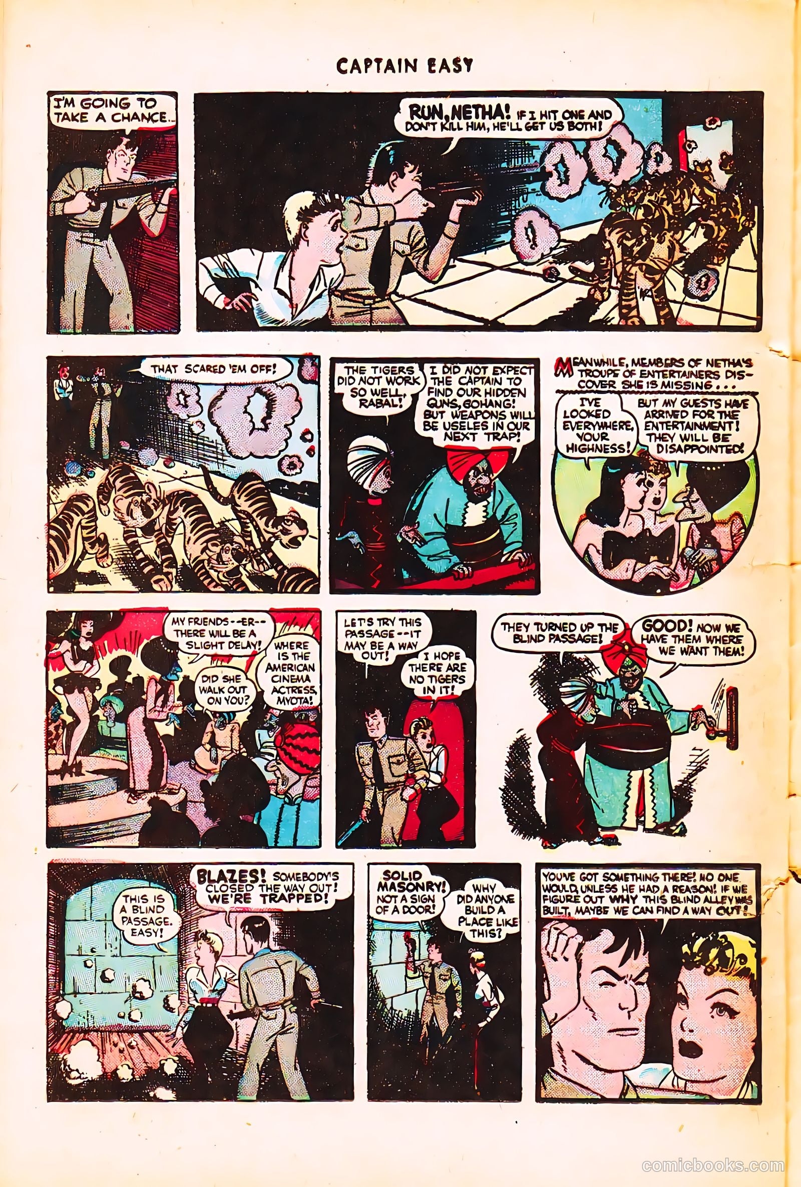 Captain Easy #10 (1947) — page 39 of 53