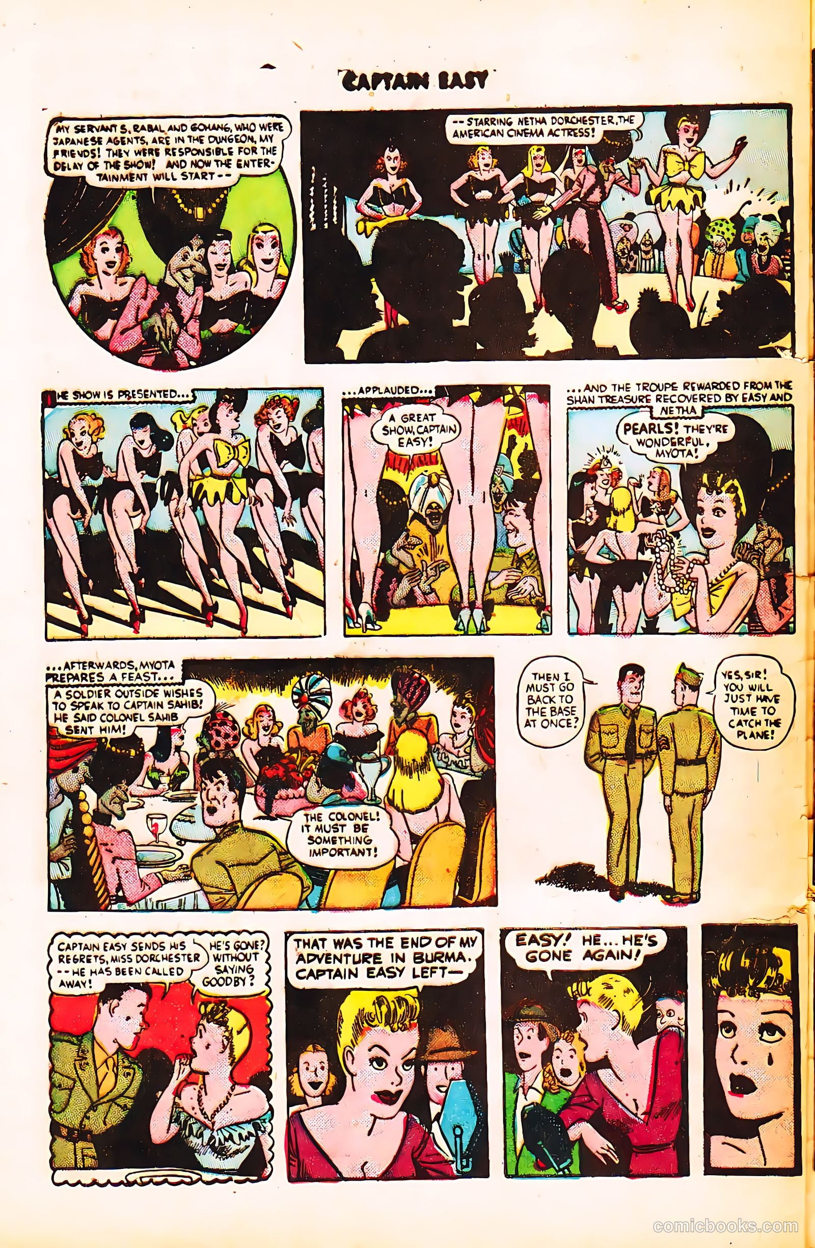 Captain Easy #10 (1947) — page 41 of 53