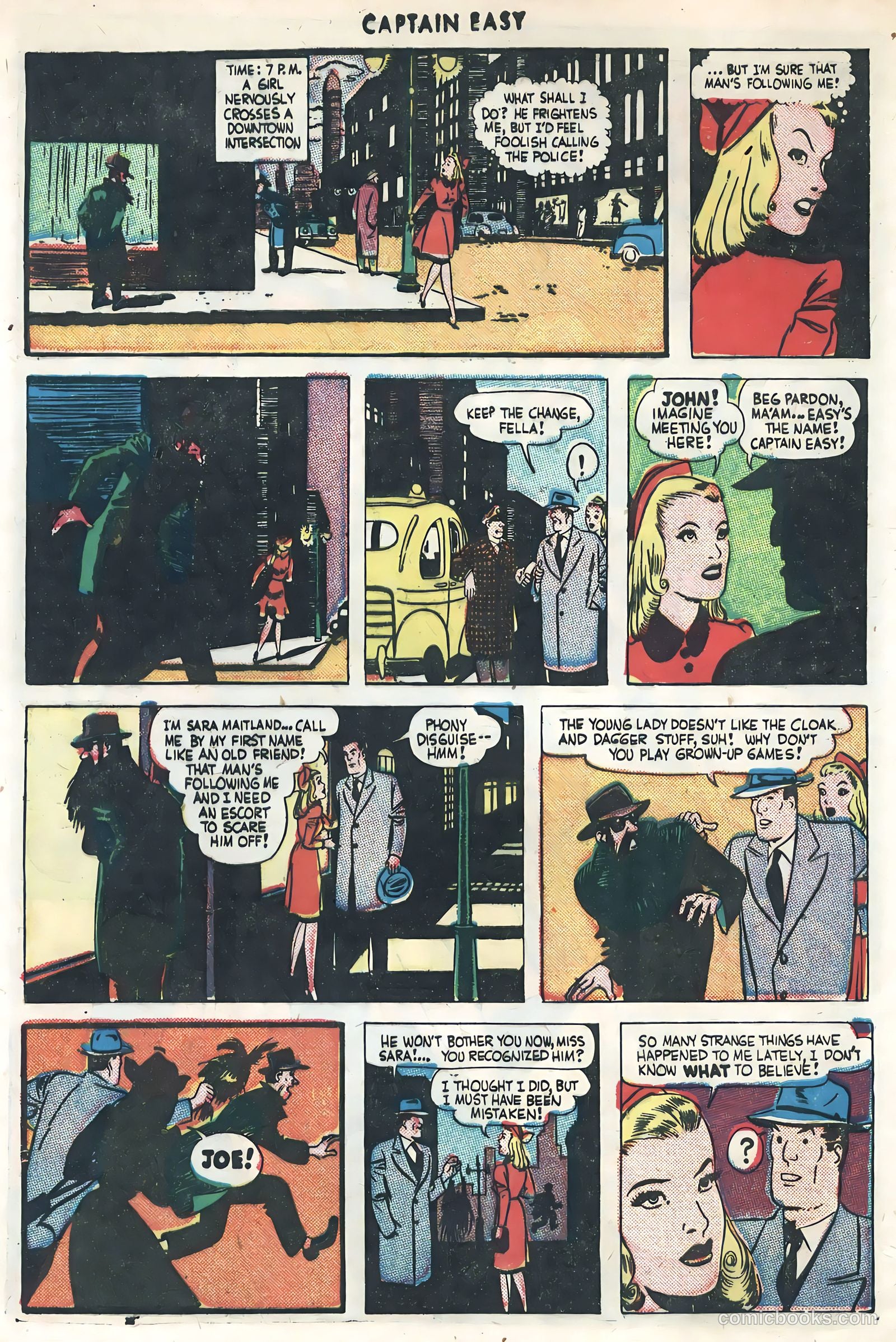 Captain Easy #11 (1948) — page 4 of 52