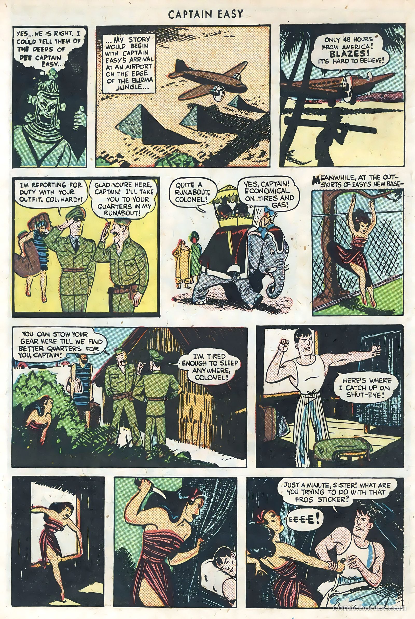 Captain Easy #11 (1948) — page 14 of 52