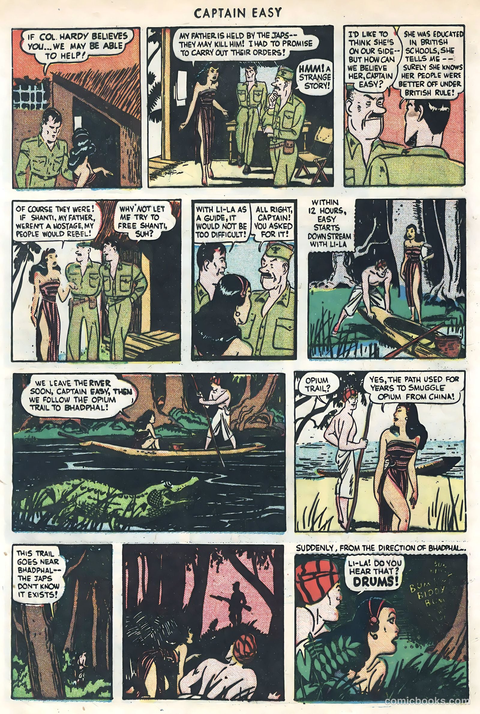 Captain Easy #11 (1948) — page 16 of 52