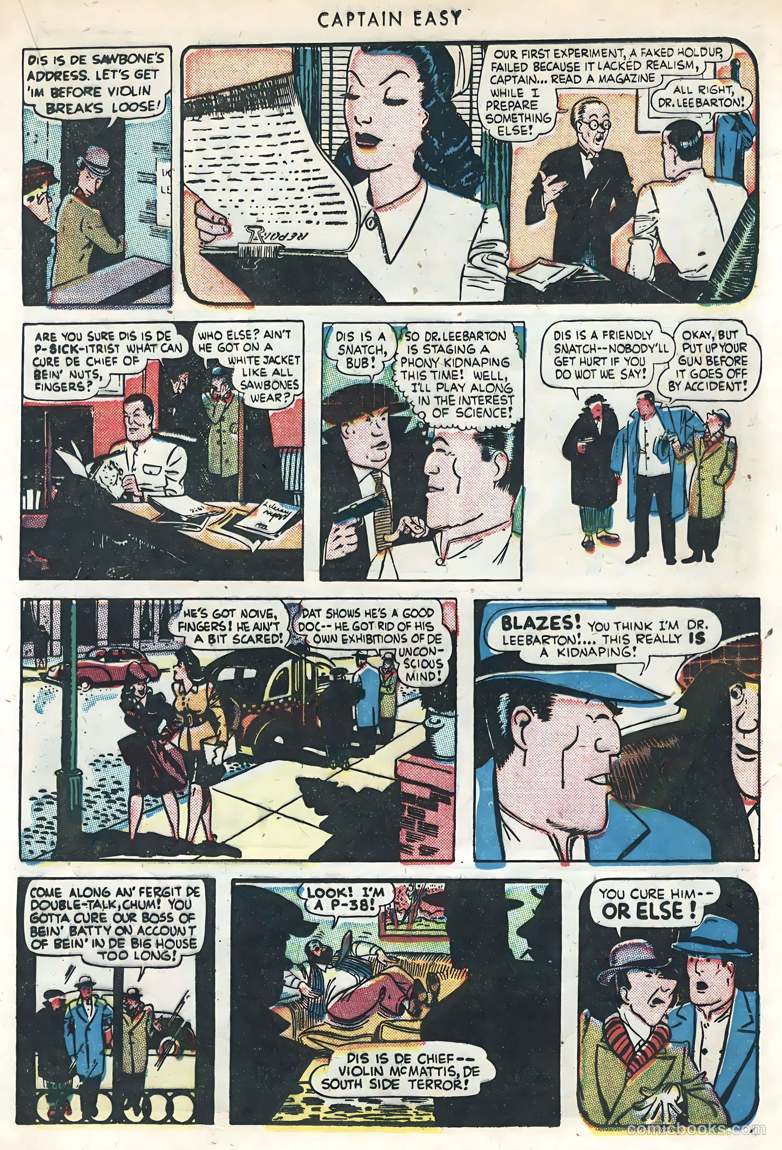 Captain Easy #11 (1948) — page 25 of 52