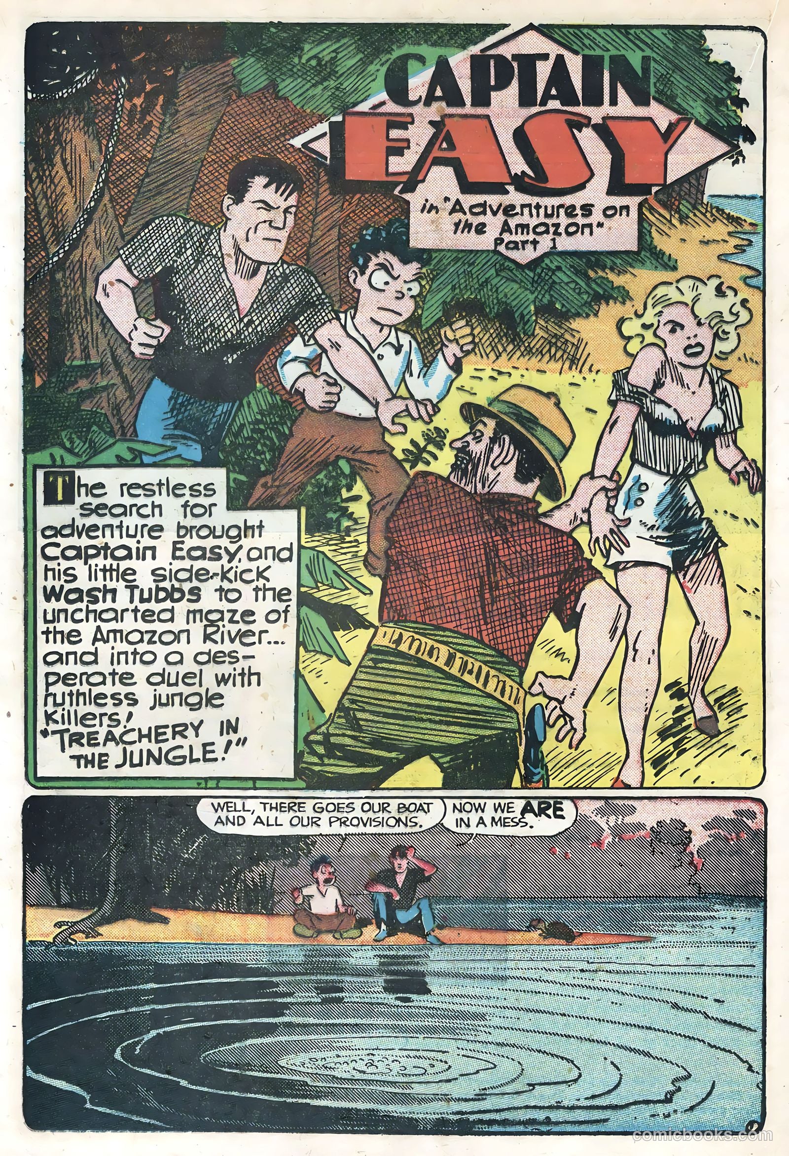 Captain Easy #11 (1948) — page 32 of 52