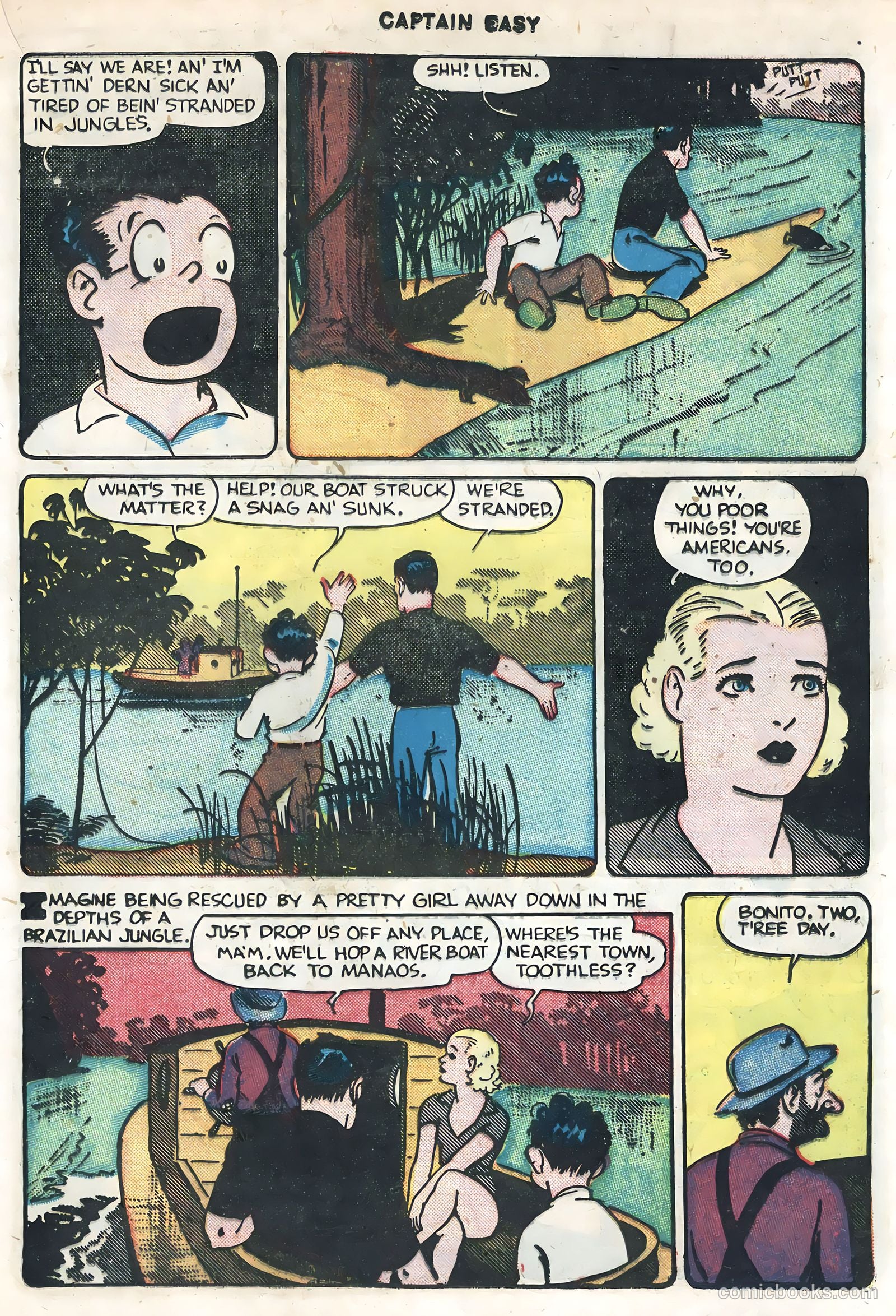 Captain Easy #11 (1948) — page 33 of 52