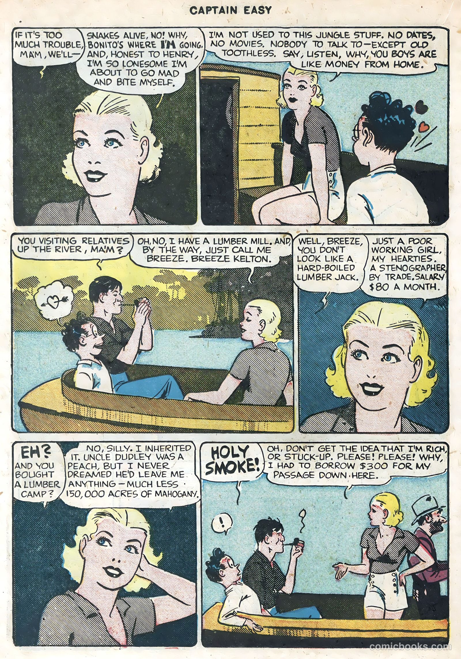 Captain Easy #11 (1948) — page 34 of 52