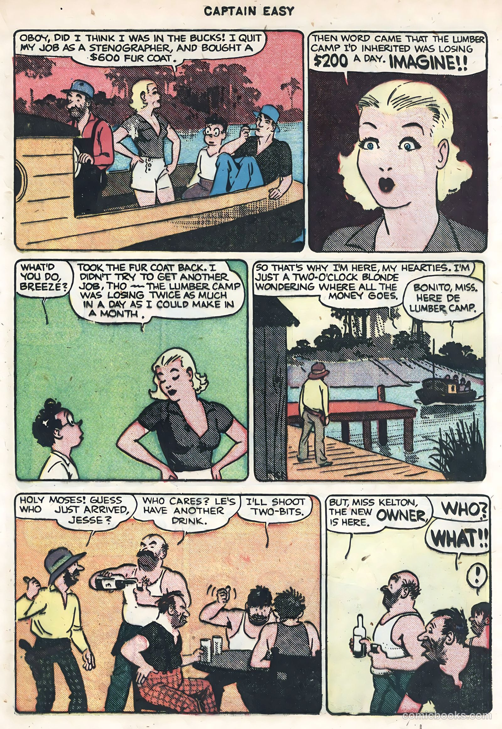 Captain Easy #11 (1948) — page 35 of 52