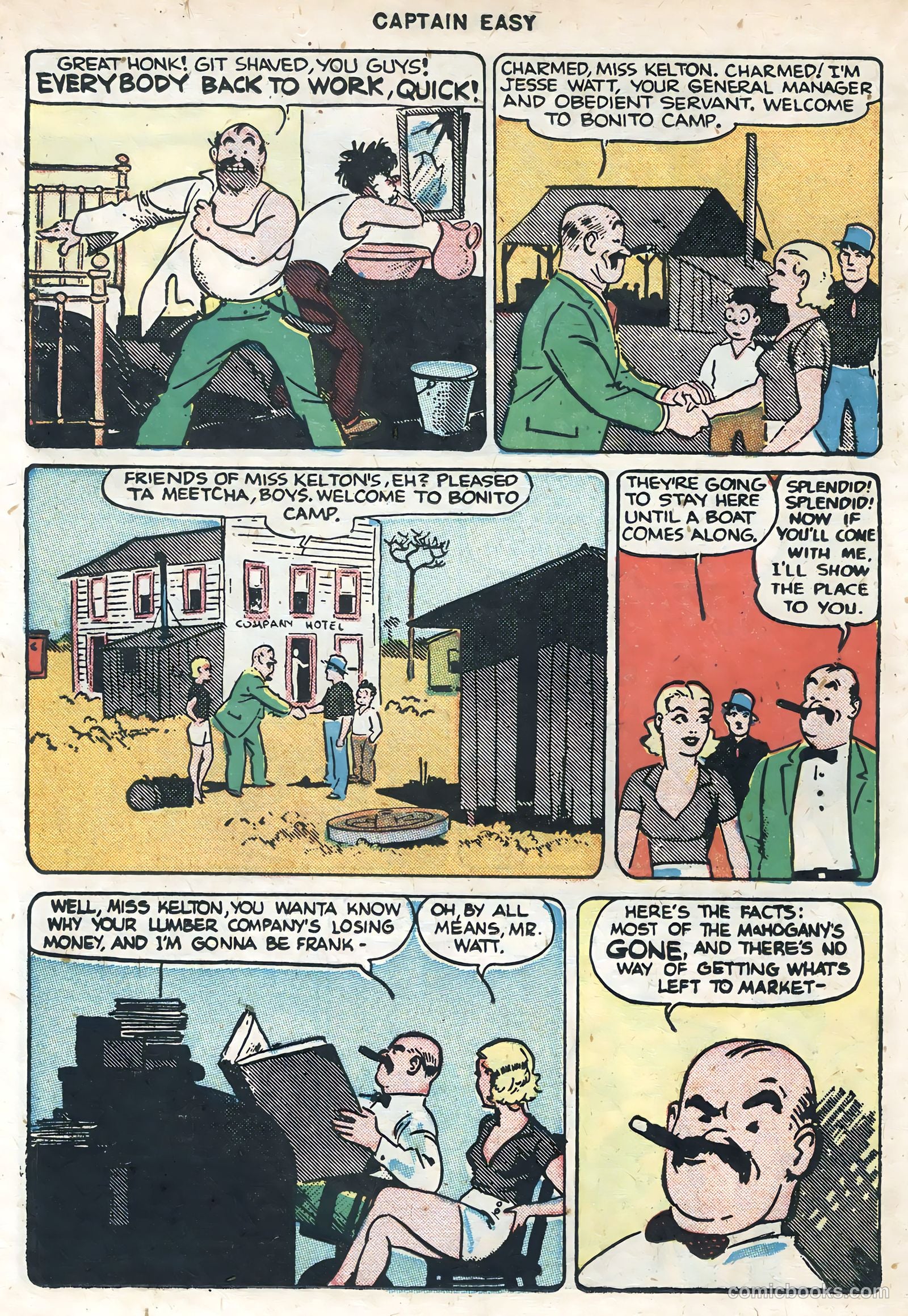 Captain Easy #11 (1948) — page 36 of 52