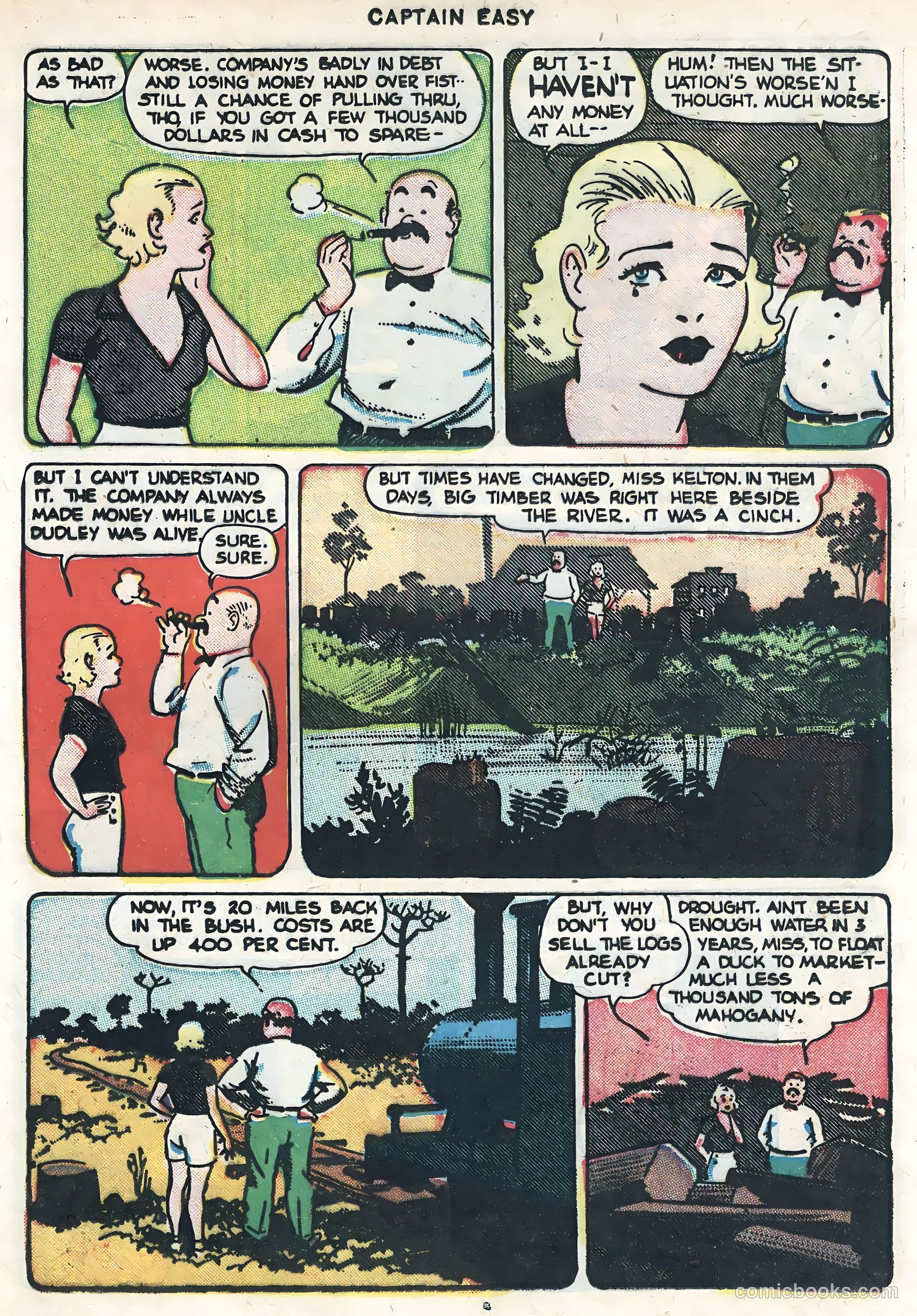 Captain Easy #11 (1948) — page 37 of 52