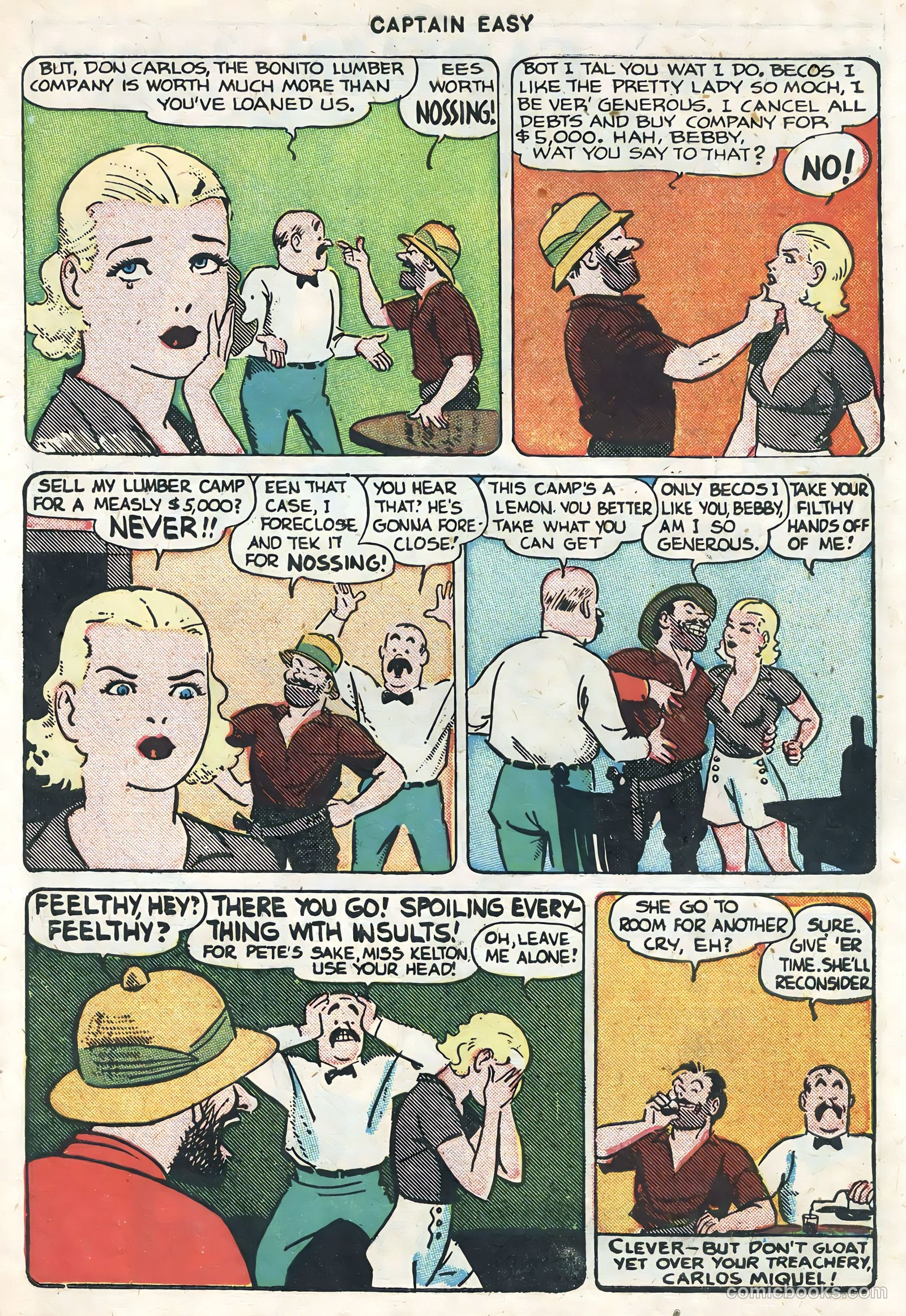 Captain Easy #11 (1948) — page 39 of 52