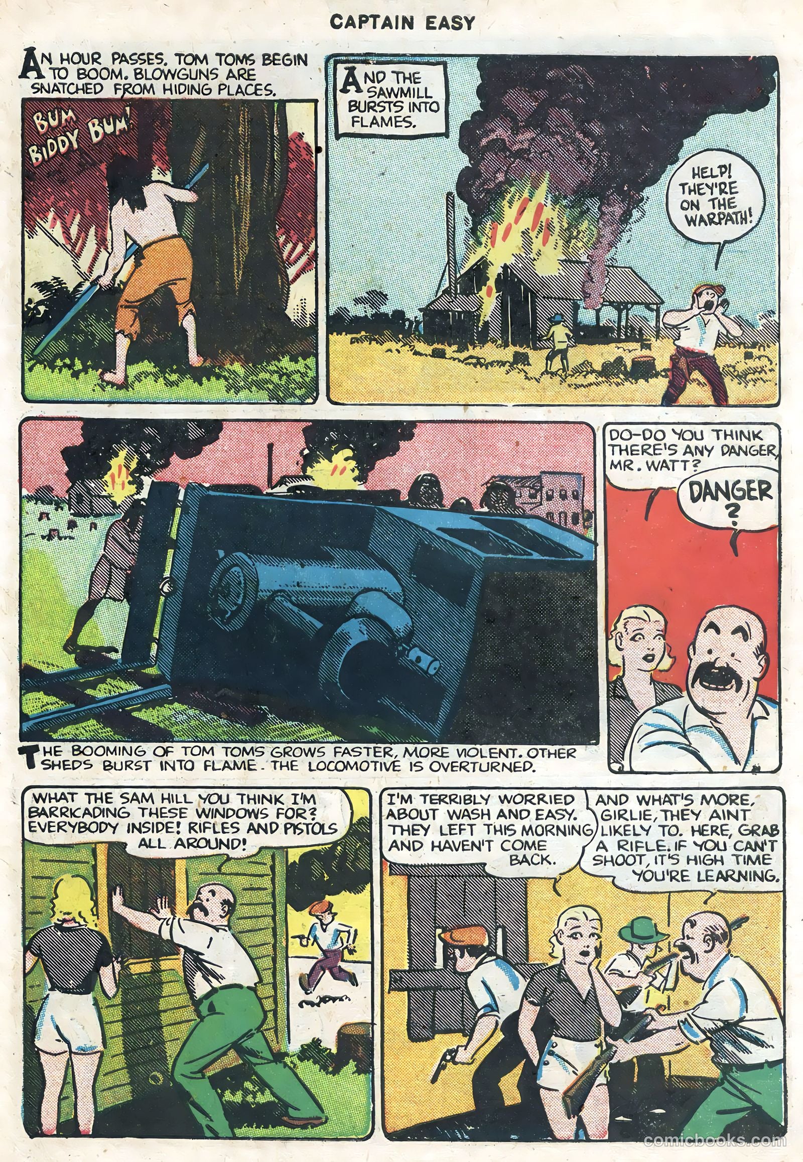 Captain Easy #11 (1948) — page 43 of 52