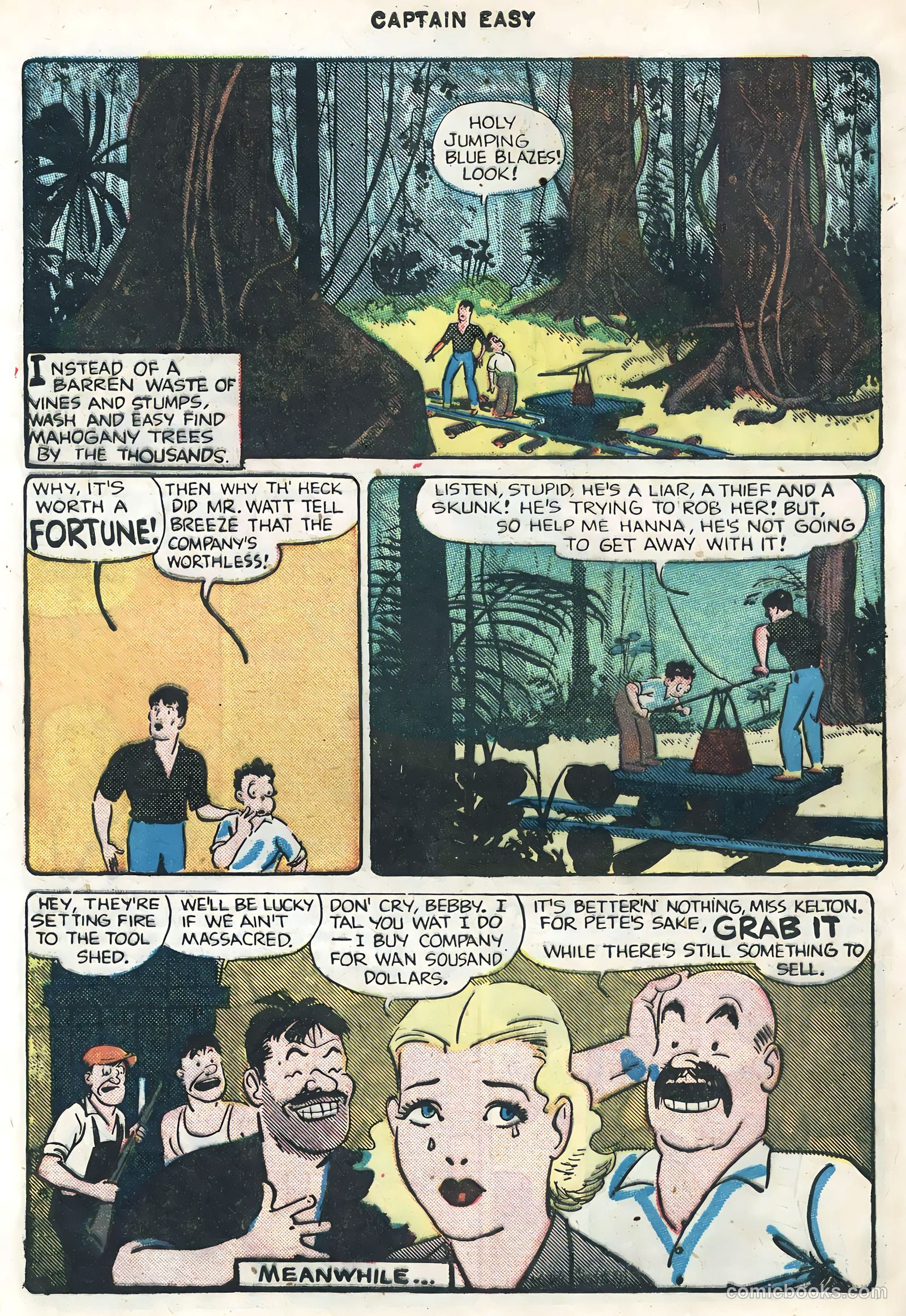 Captain Easy #11 (1948) — page 44 of 52