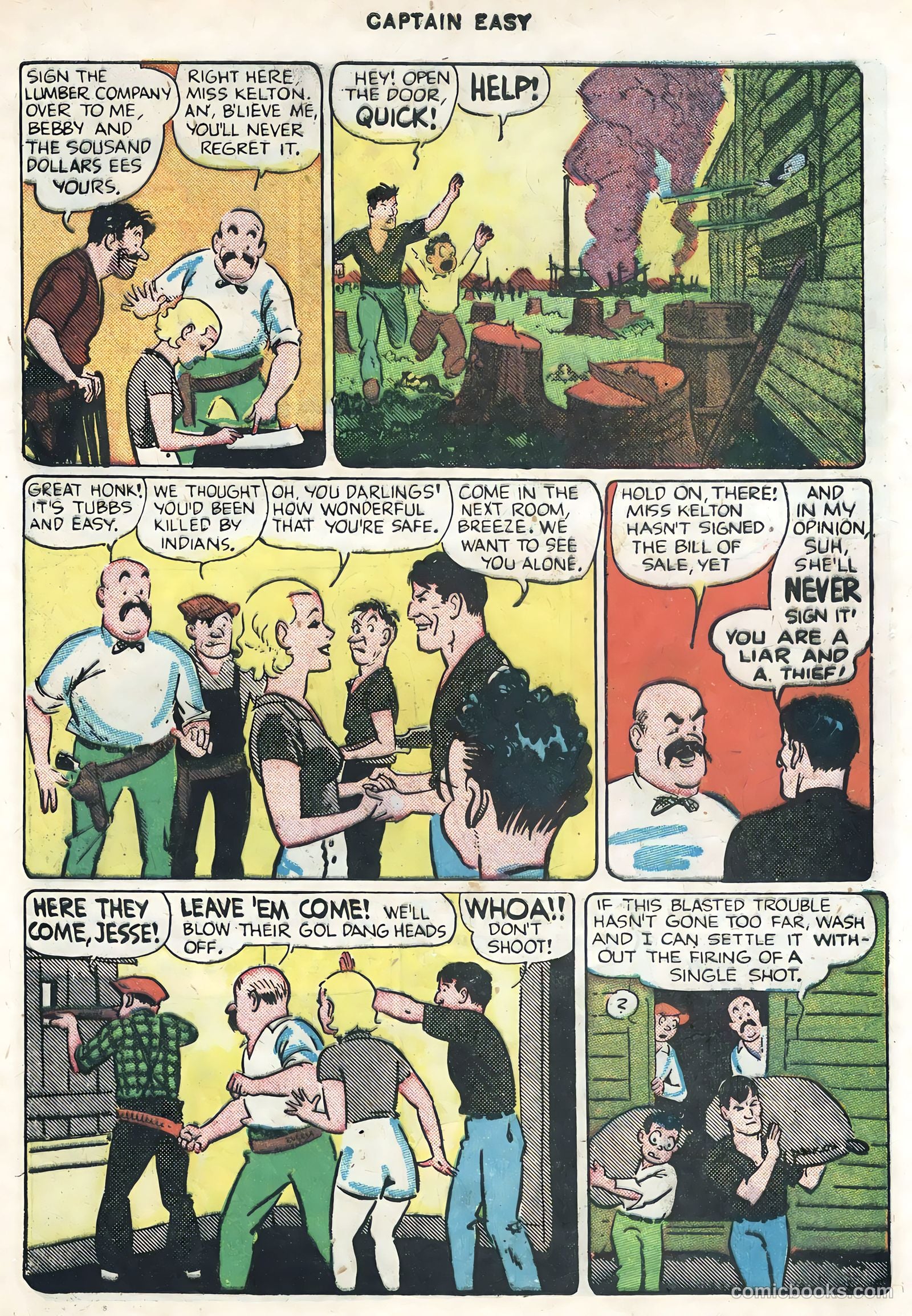 Captain Easy #11 (1948) — page 45 of 52