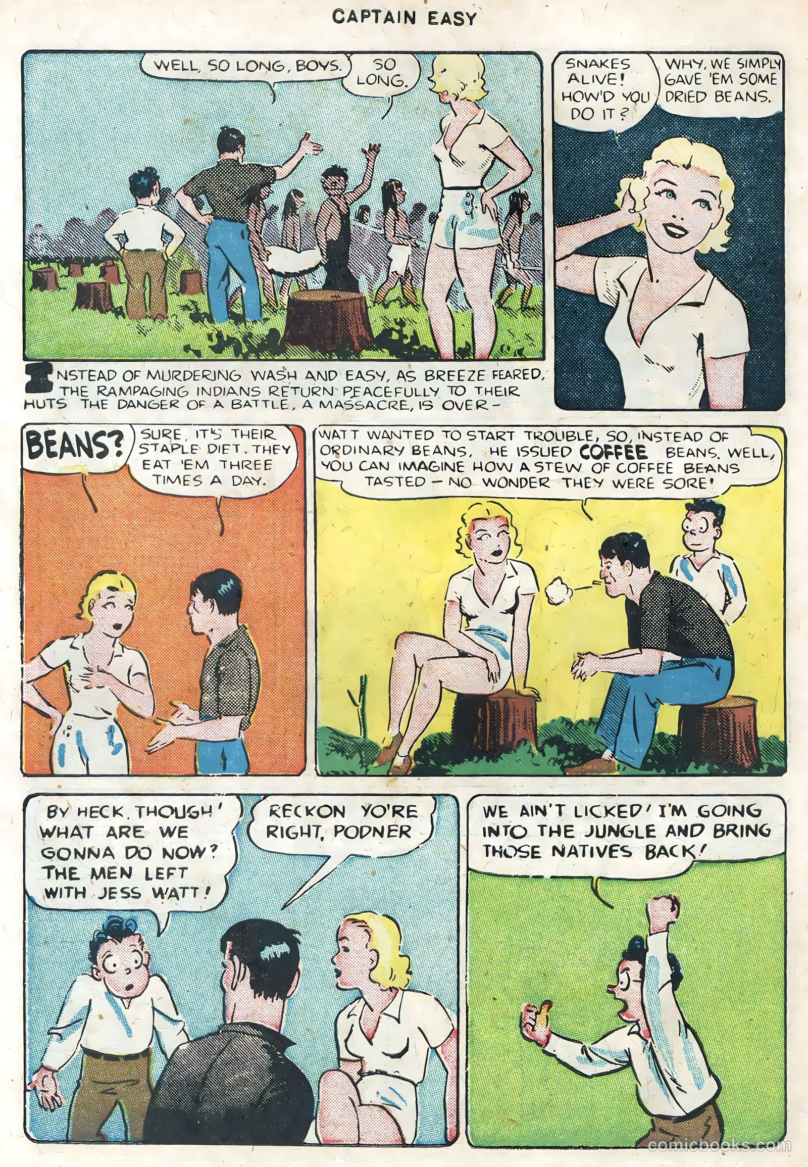 Captain Easy #11 (1948) — page 46 of 52